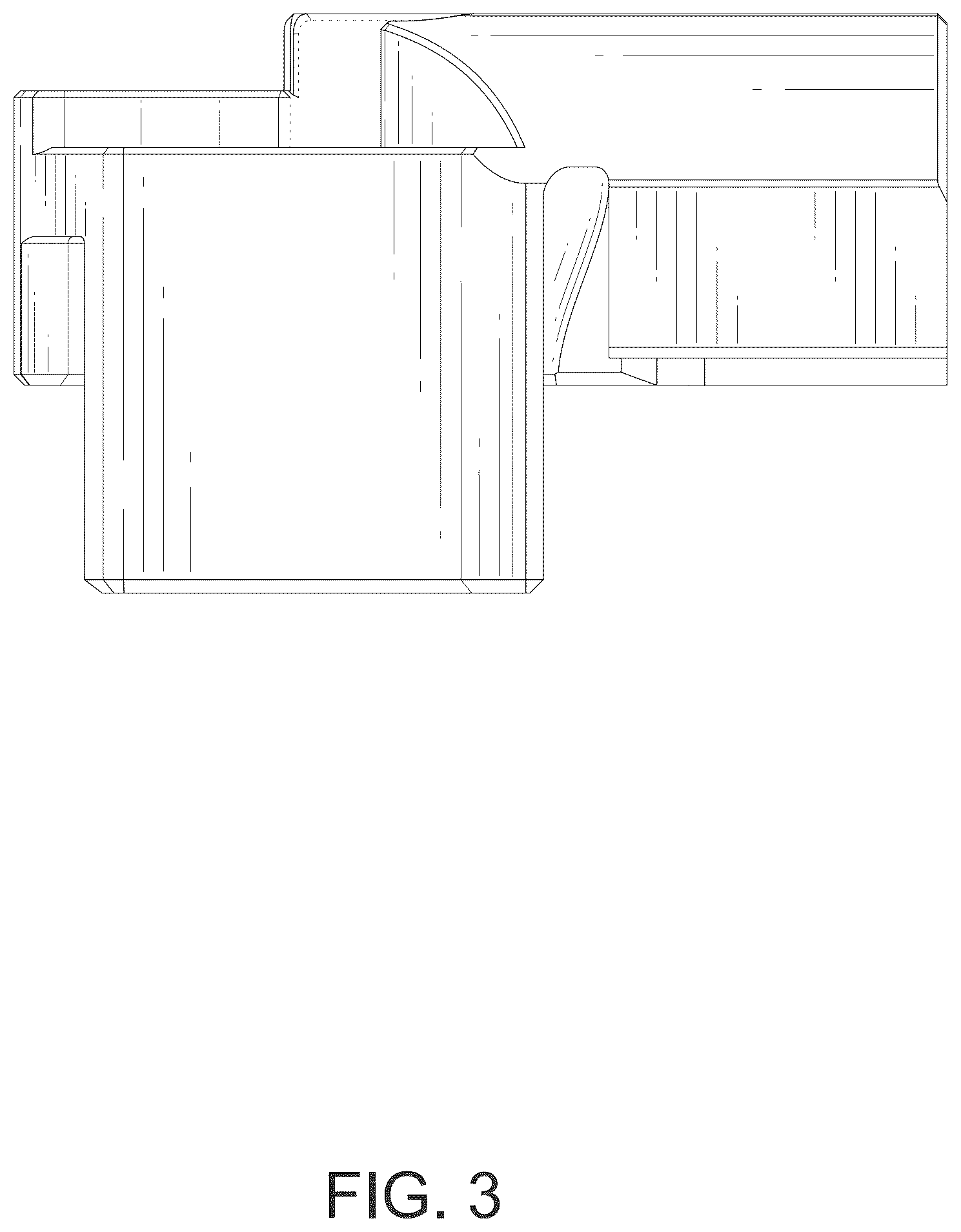Patent USD1043311 Figure 3 – Tailgate lock