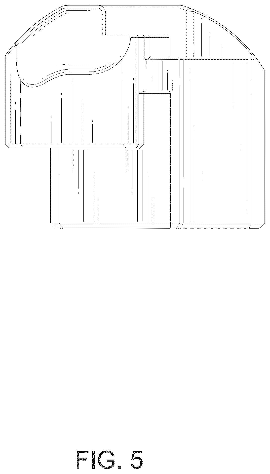 Patent USD1043311 Figure 5 – Tailgate lock