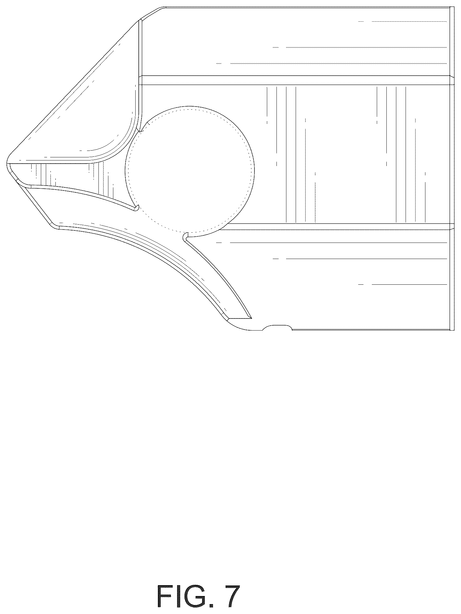 Patent USD1043311 Figure 7 – Tailgate lock