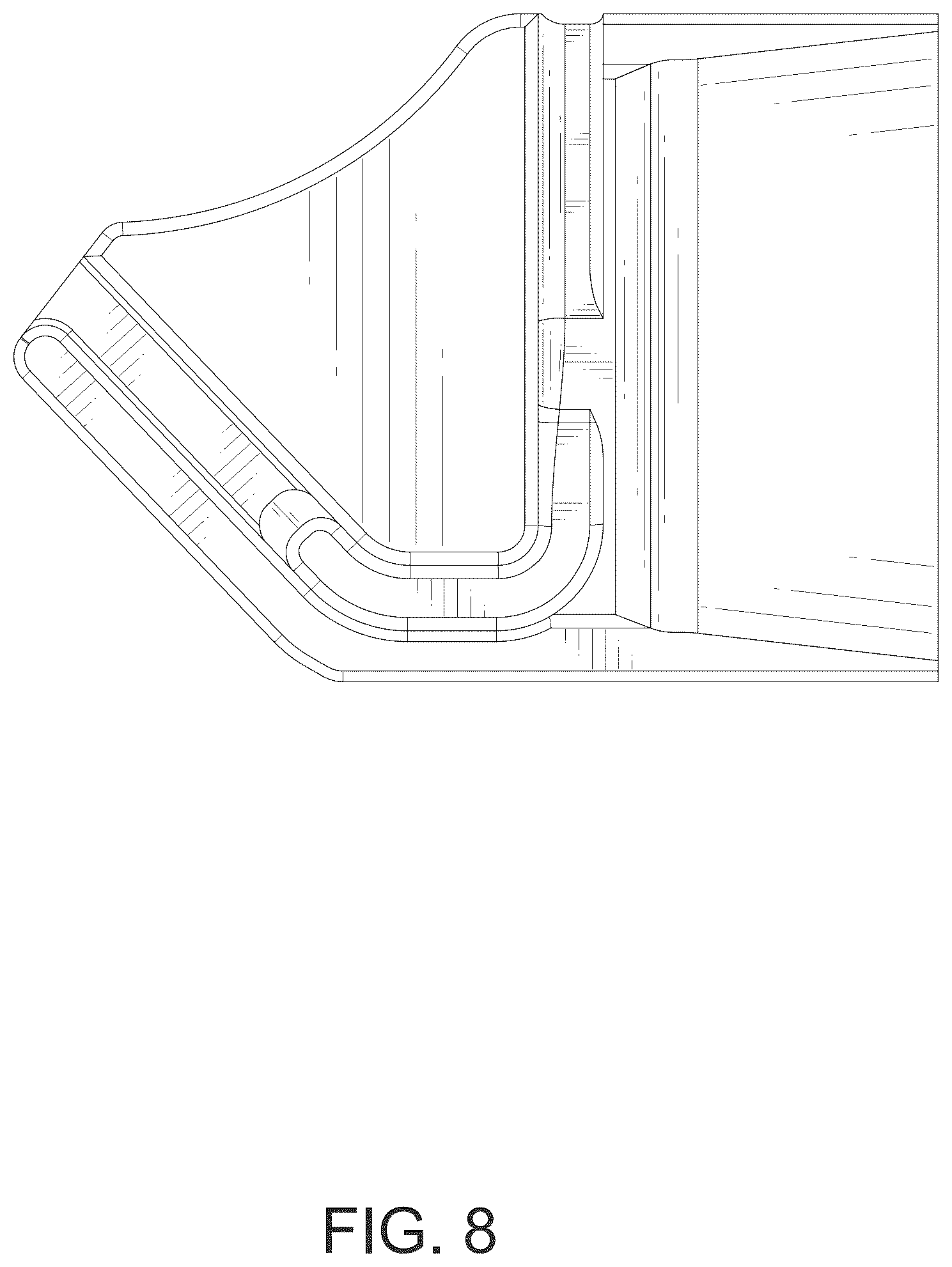 Patent USD1043311 Figure 8 – Tailgate lock