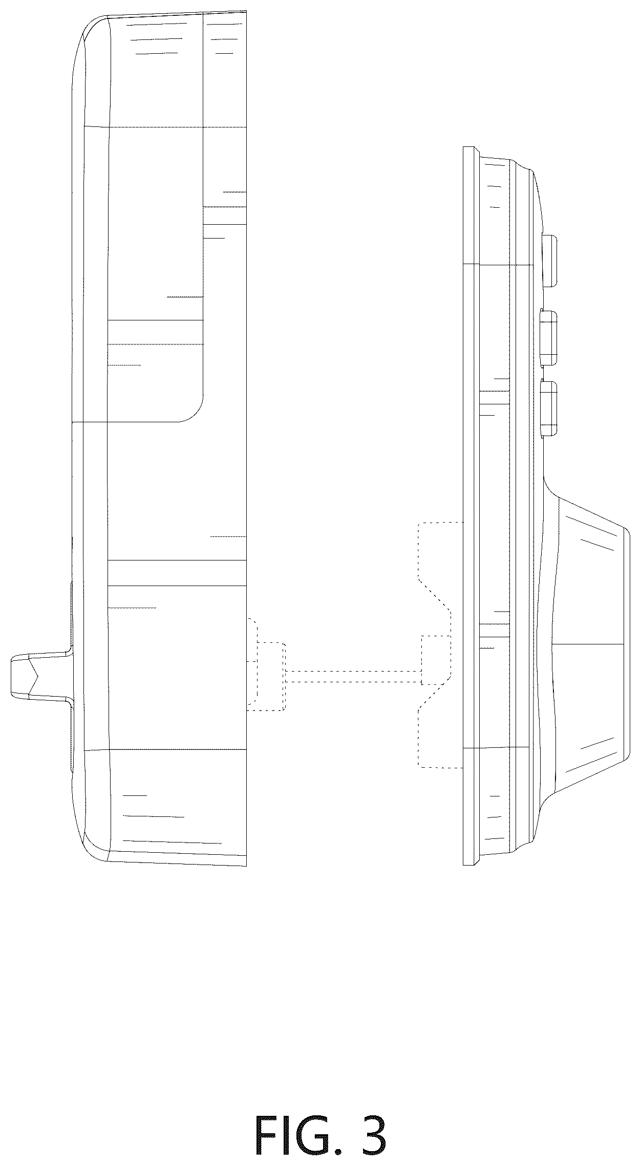 Patent USD1043312 Figure 3 – Smart lock