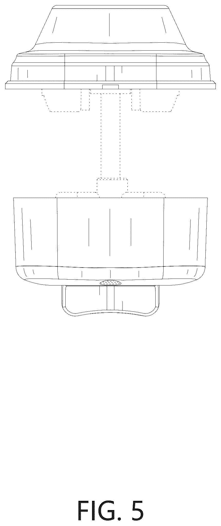 Patent USD1043312 Figure 5 – Smart lock