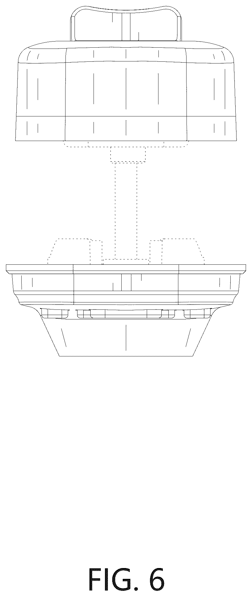 Patent USD1043312 Figure 6 – Smart lock