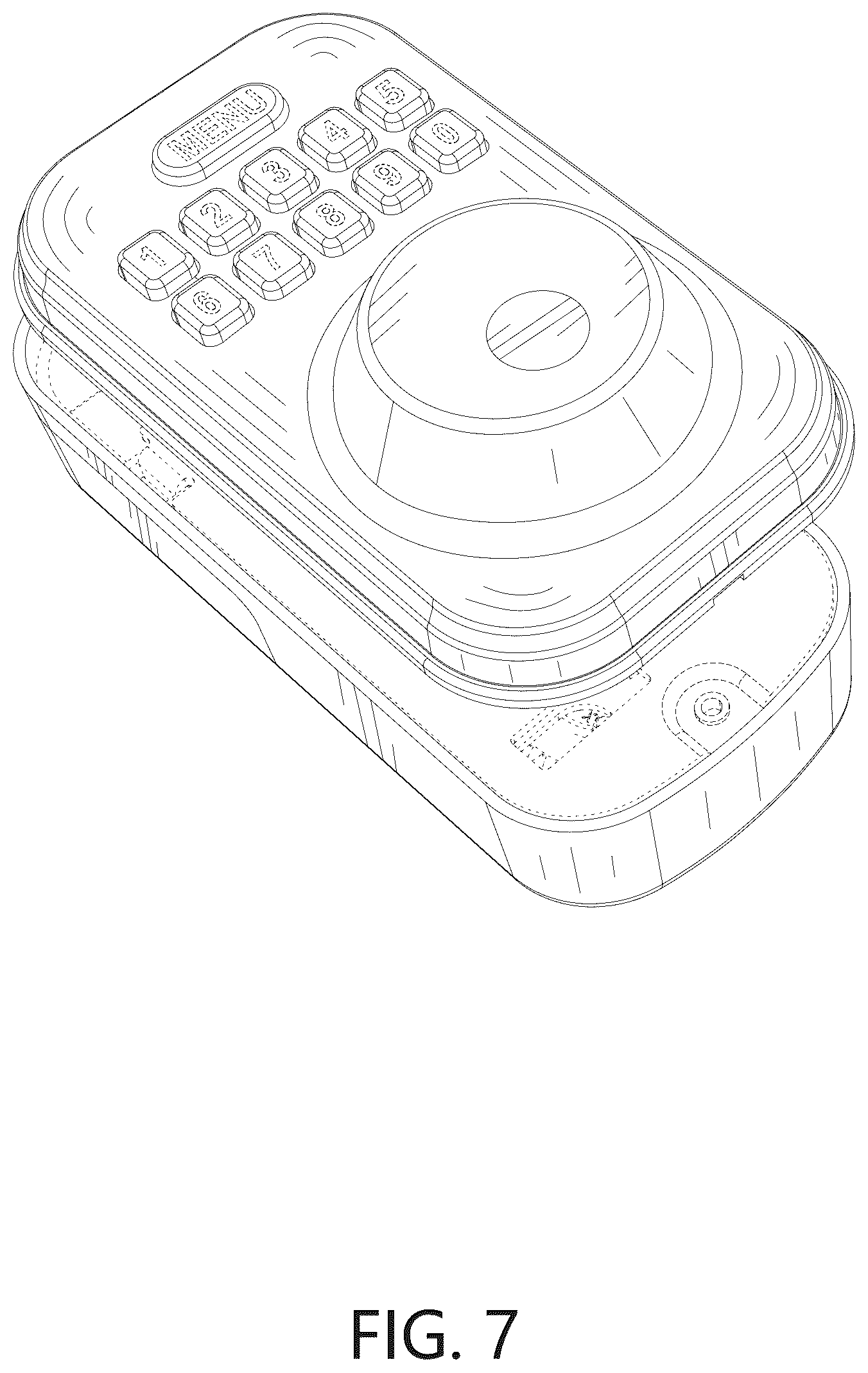 Patent USD1043312 Figure 7 – Smart lock