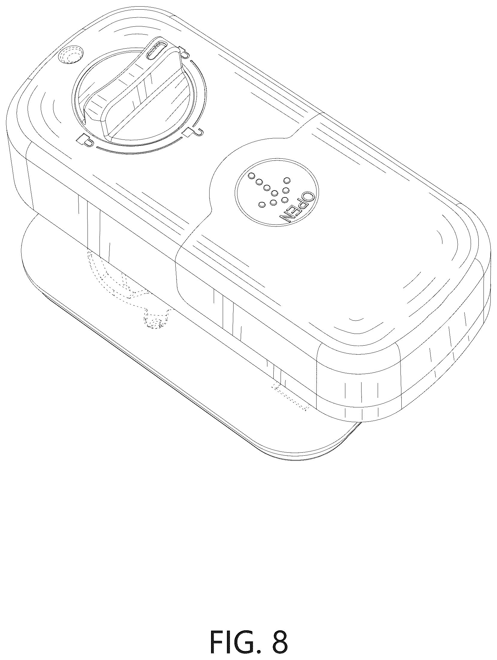 Patent USD1043312 Figure 8 – Smart lock