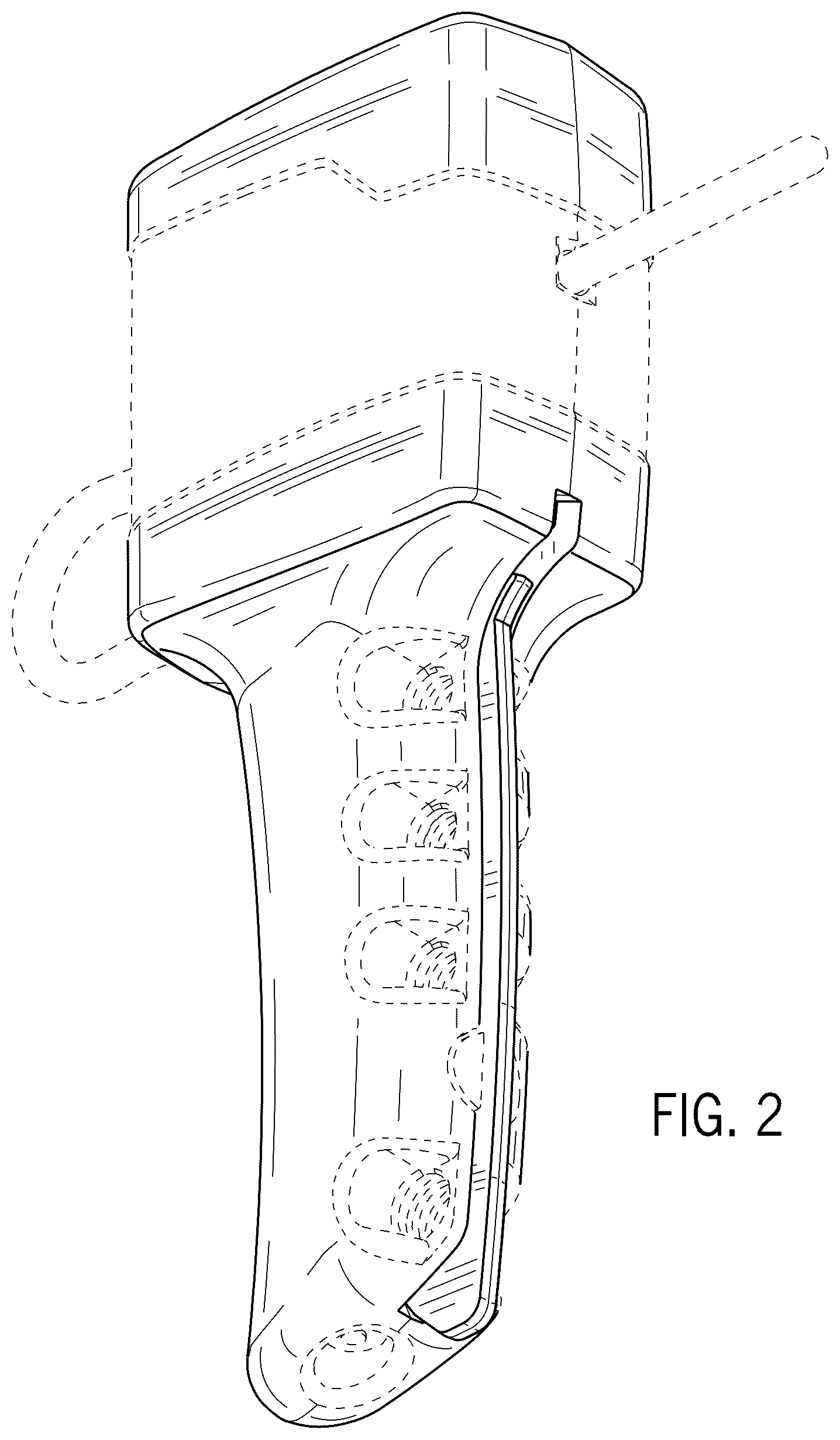 Patent USD1043313 Figure 2 – Cable lockout device