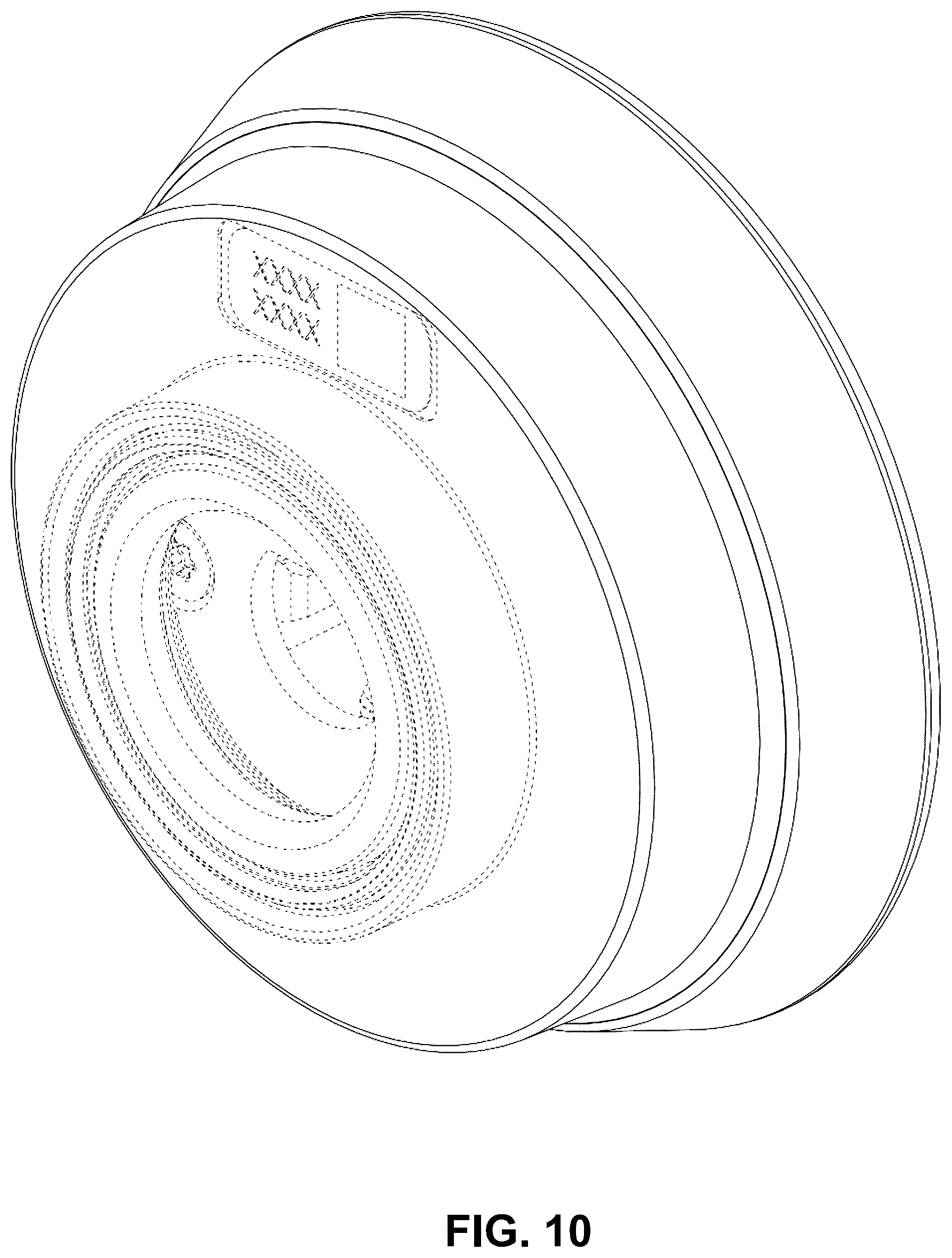 Patent USD1043314 Figure 10 – Lock