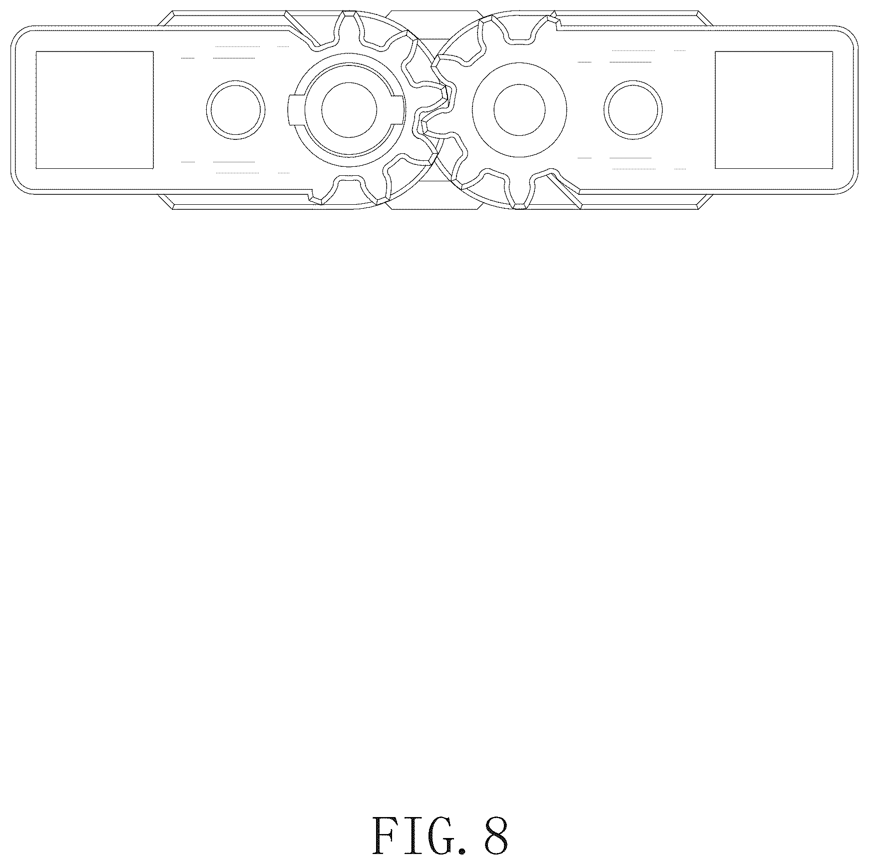 Patent USD1043315 Figure 8 – Latch for pet play pen