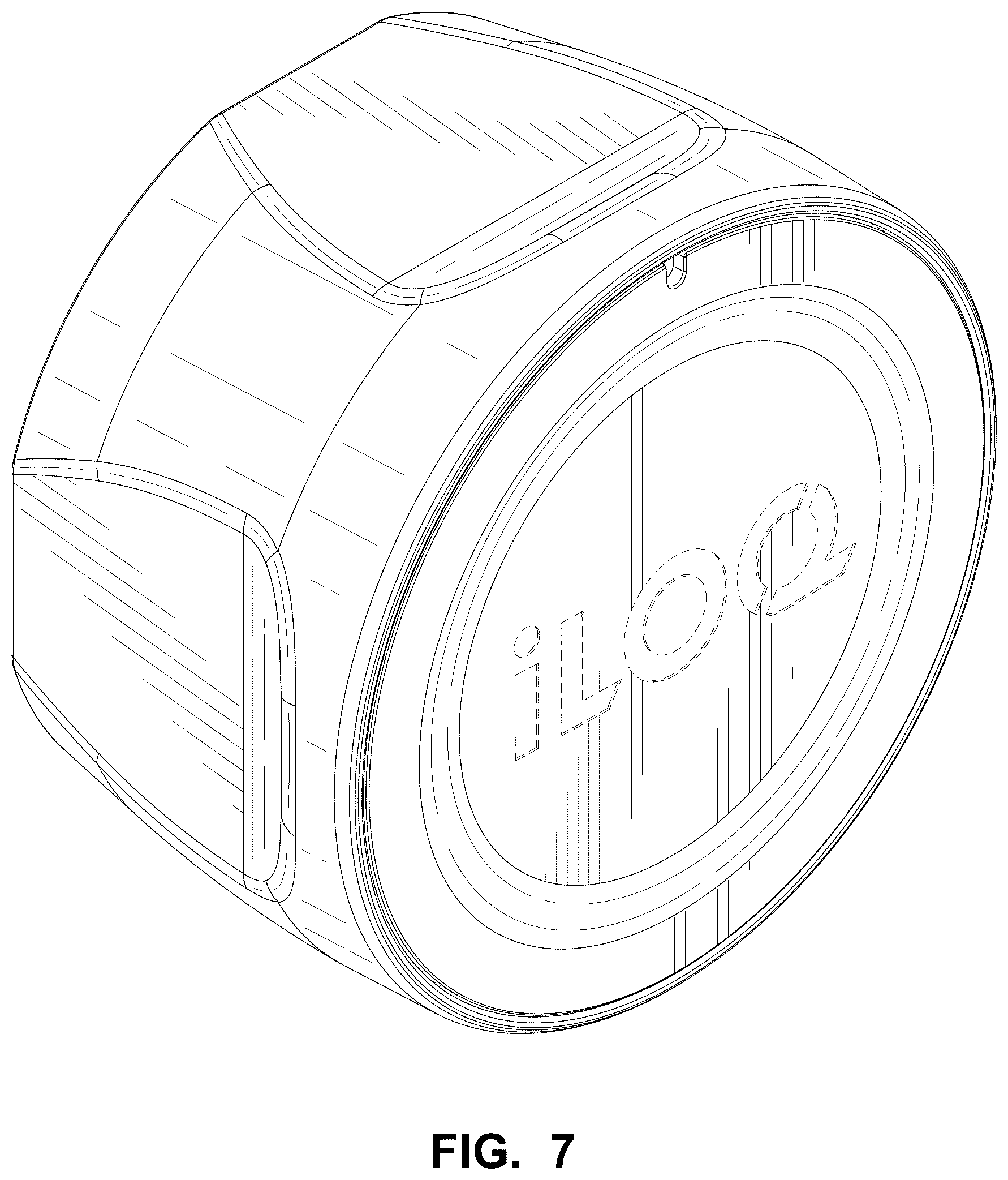 Patent USD1043318 Figure 7 – Lock