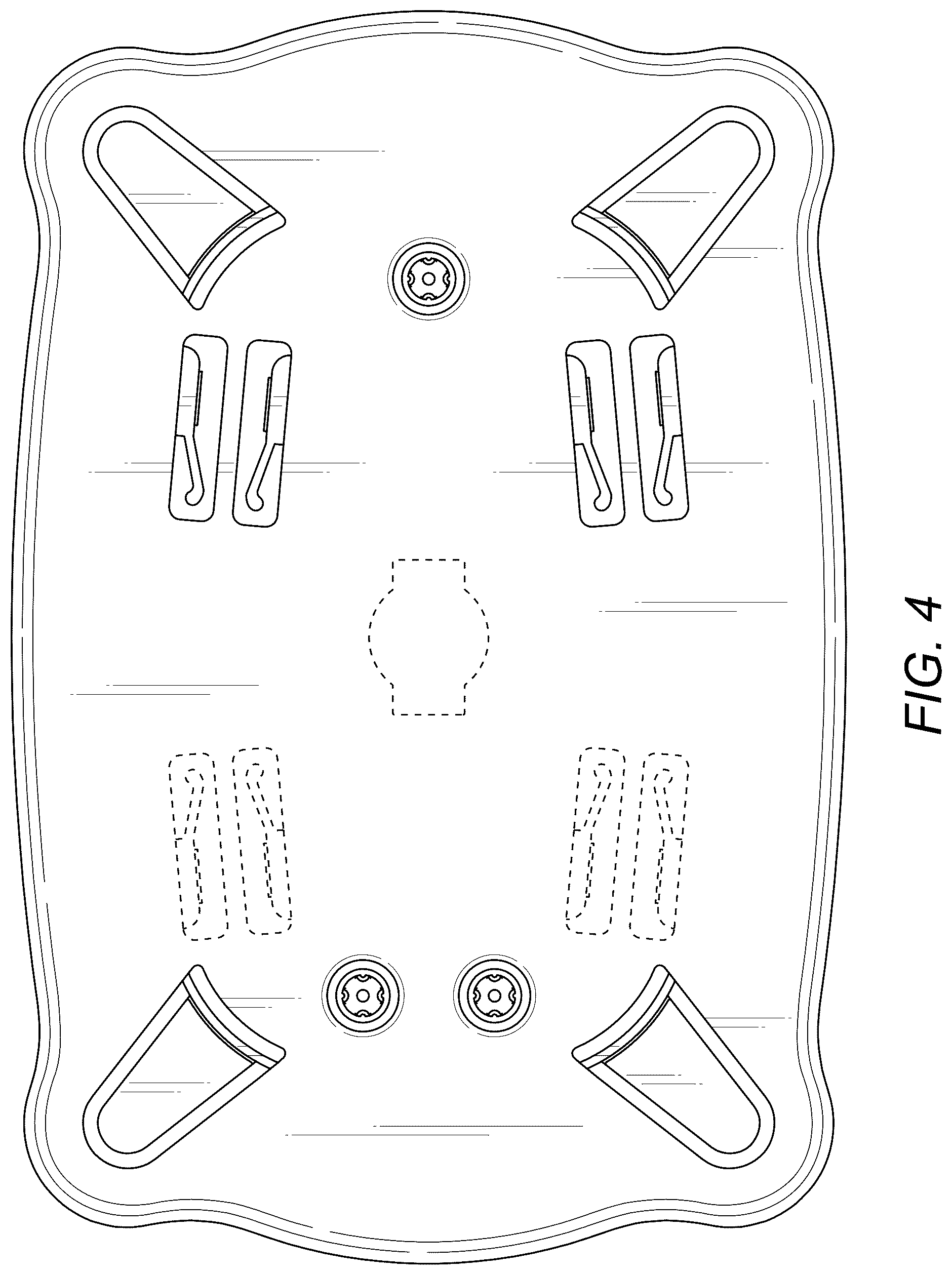 Patent USD1043319 Figure 4 – Tray for storing optical fiber
