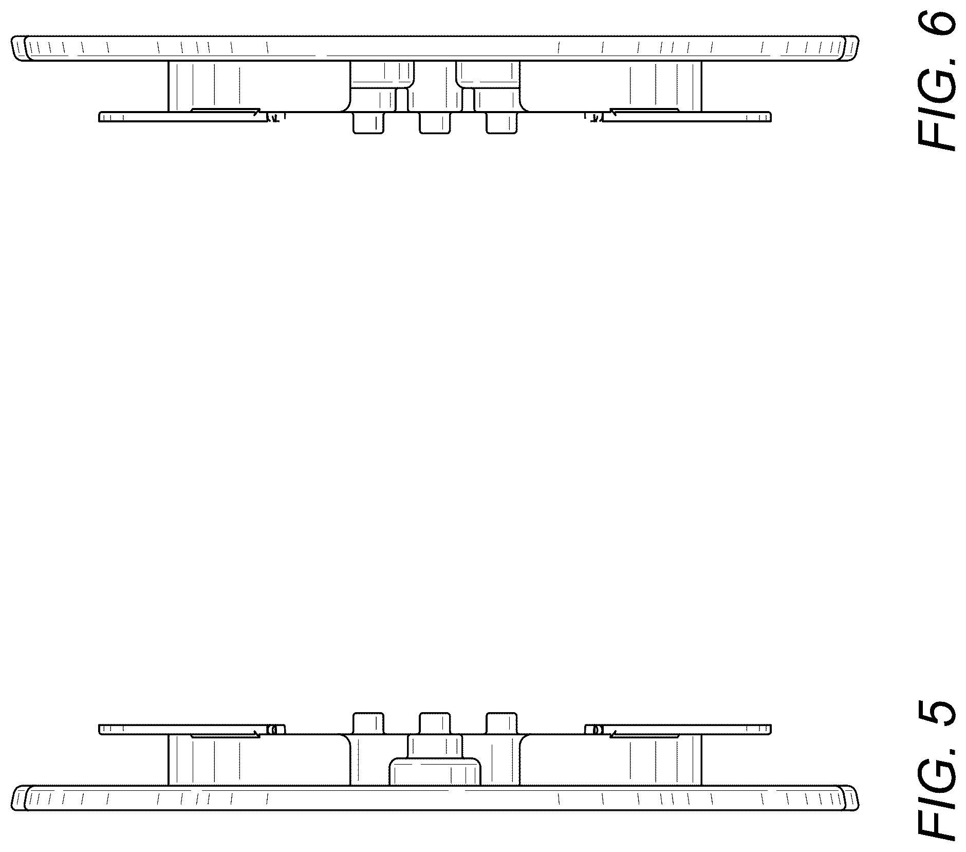 Patent USD1043319 Figure 5 – Tray for storing optical fiber