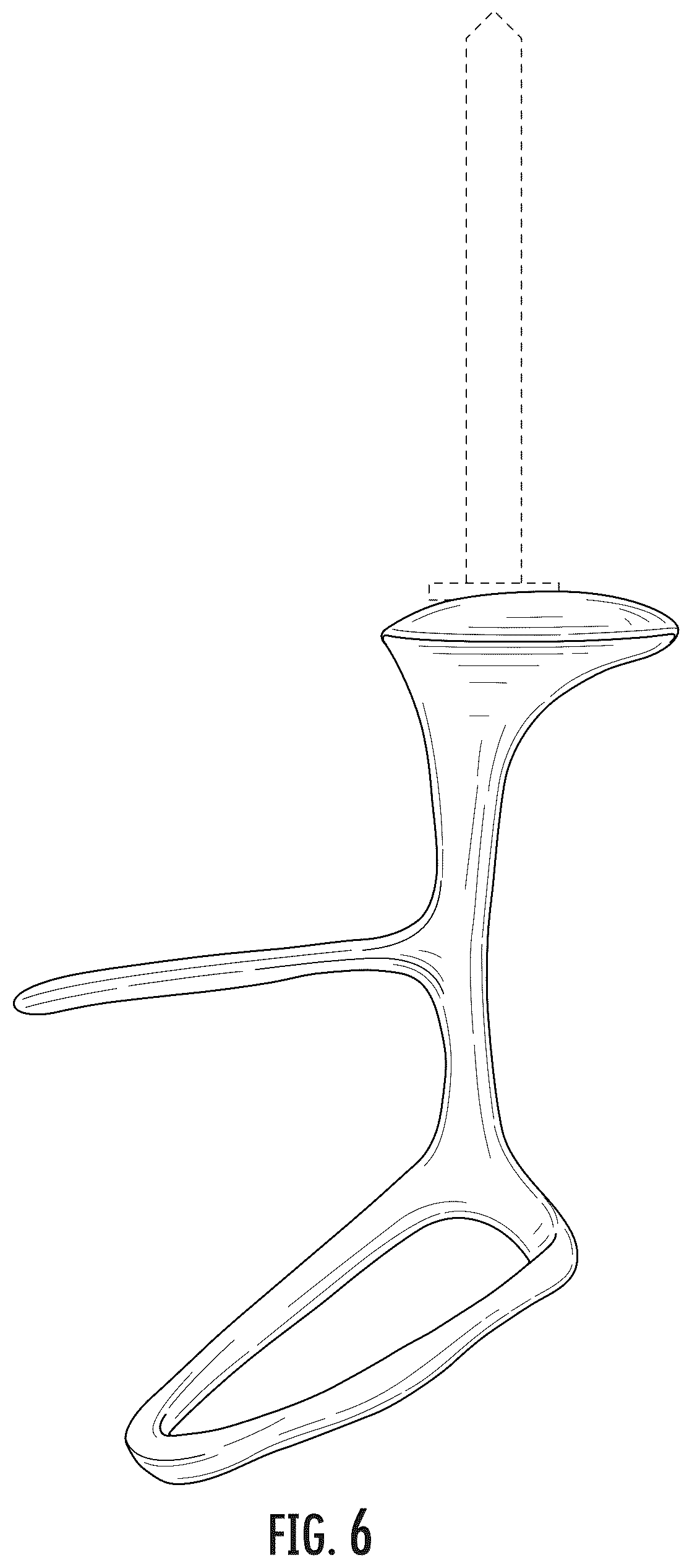 Patent USD1043320 Figure 5 – Mounting hook