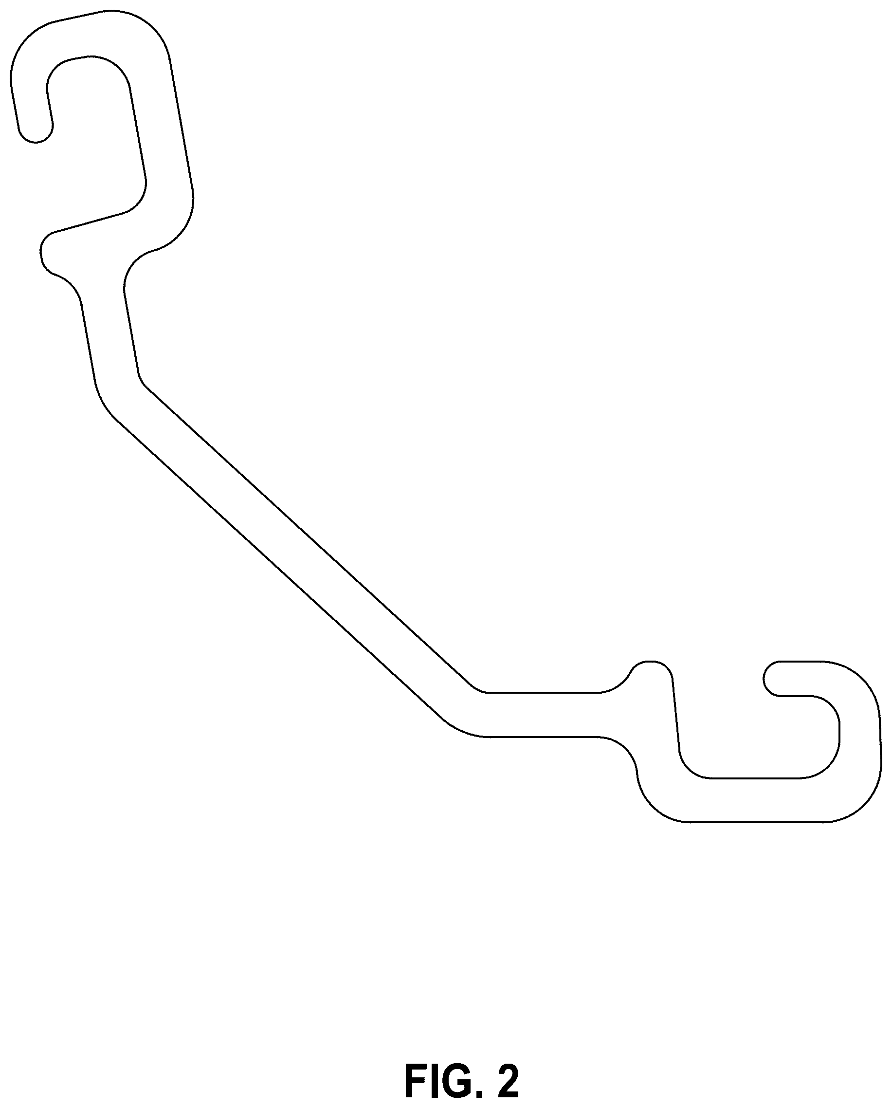 Patent USD1043322 Figure 2 – Sheet pile connector