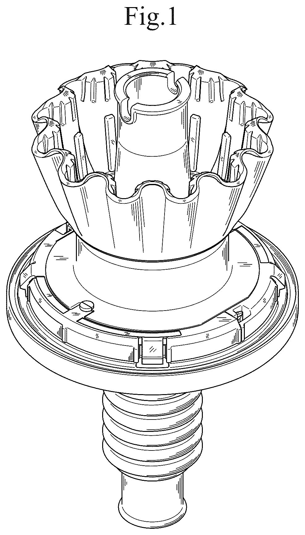 Patent USD1043323 Figure 1 – Grommet