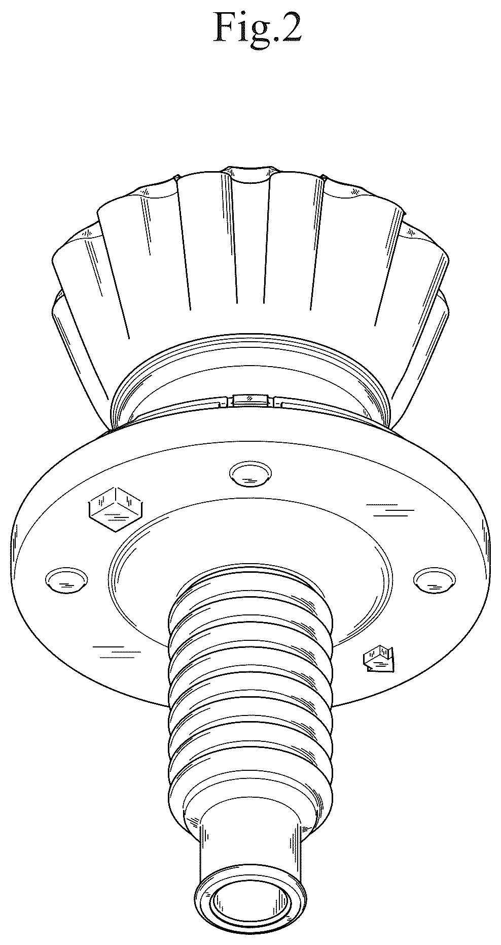 Patent USD1043323 Figure 2 – Grommet
