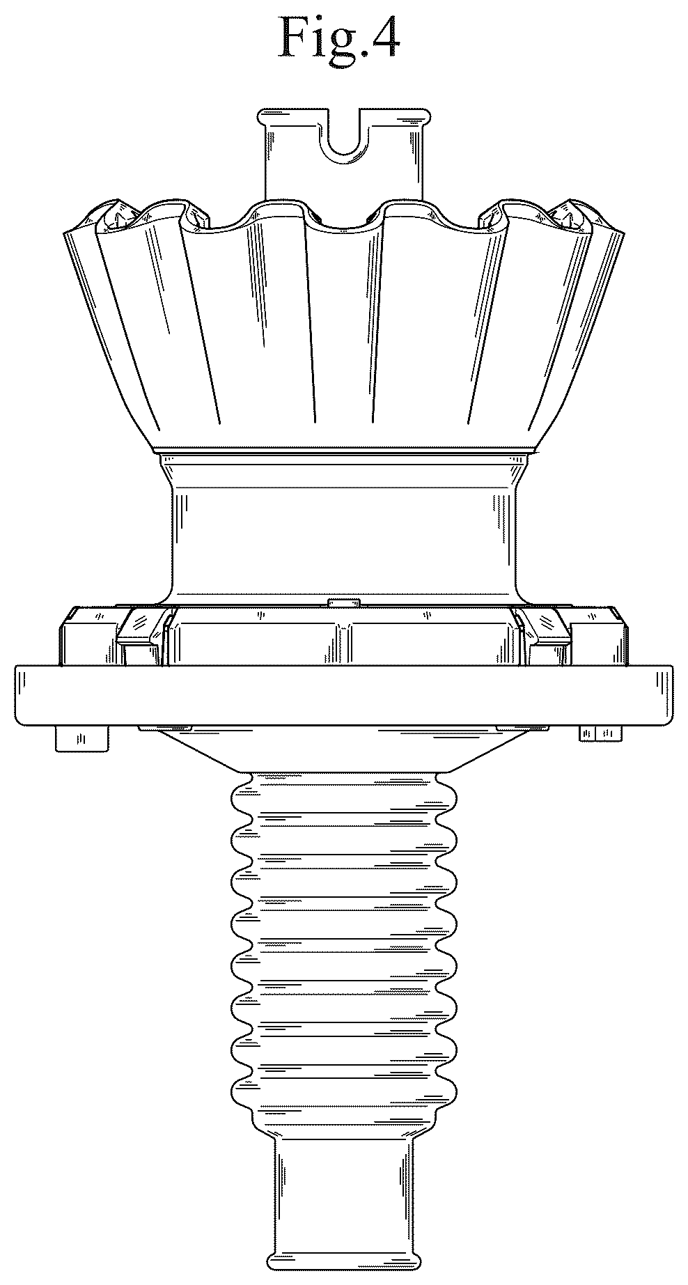 Patent USD1043323 Figure 4 – Grommet