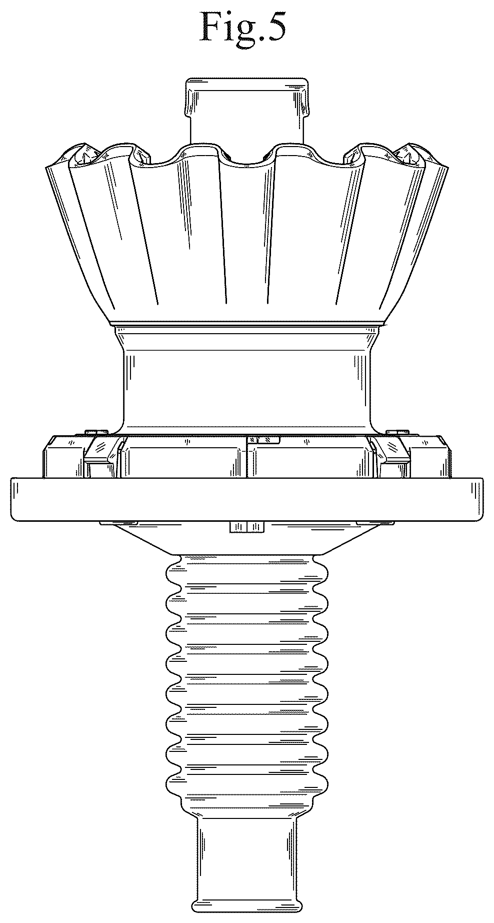 Patent USD1043323 Figure 5 – Grommet
