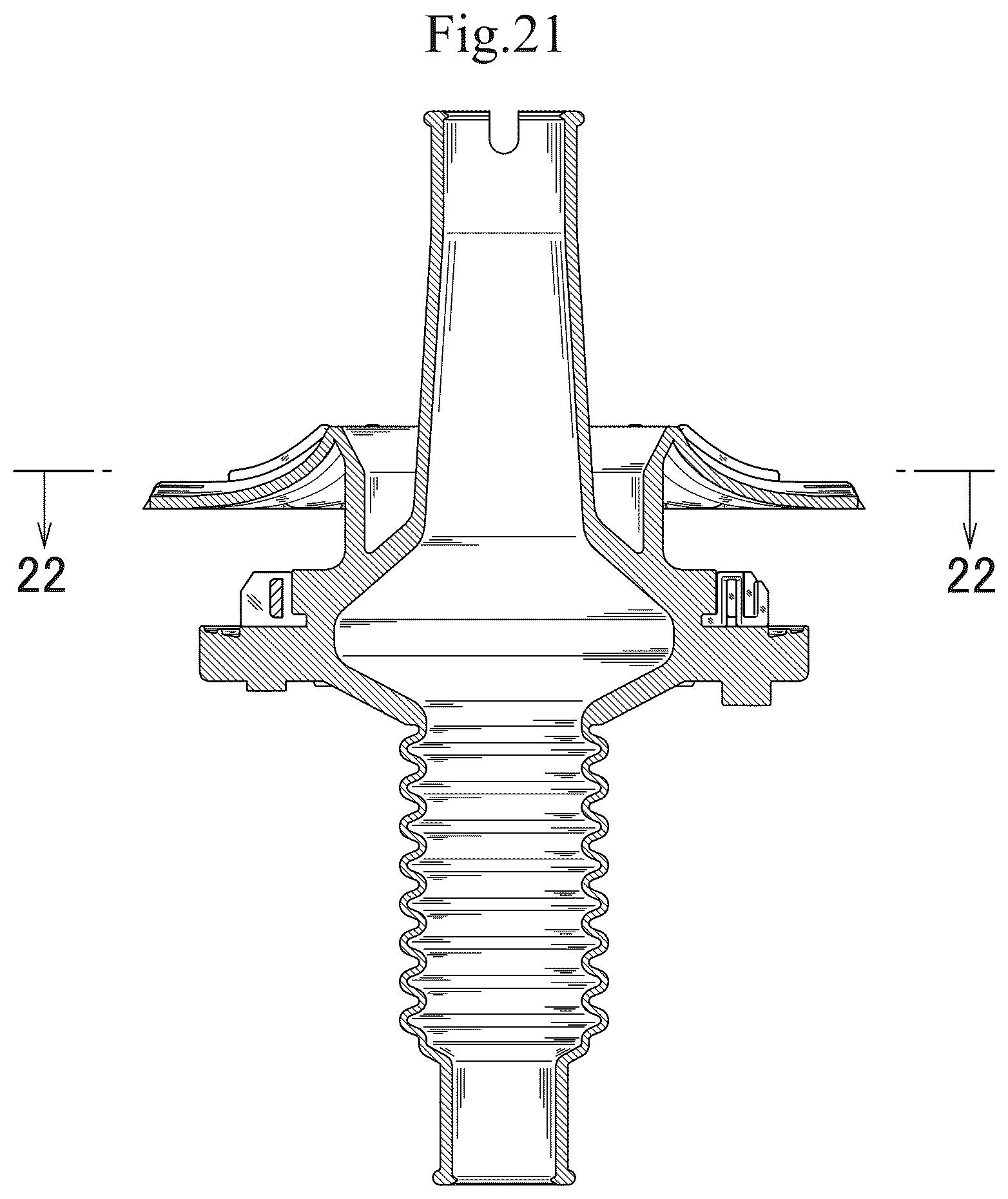 Patent USD1043323 Figure 18 – Grommet