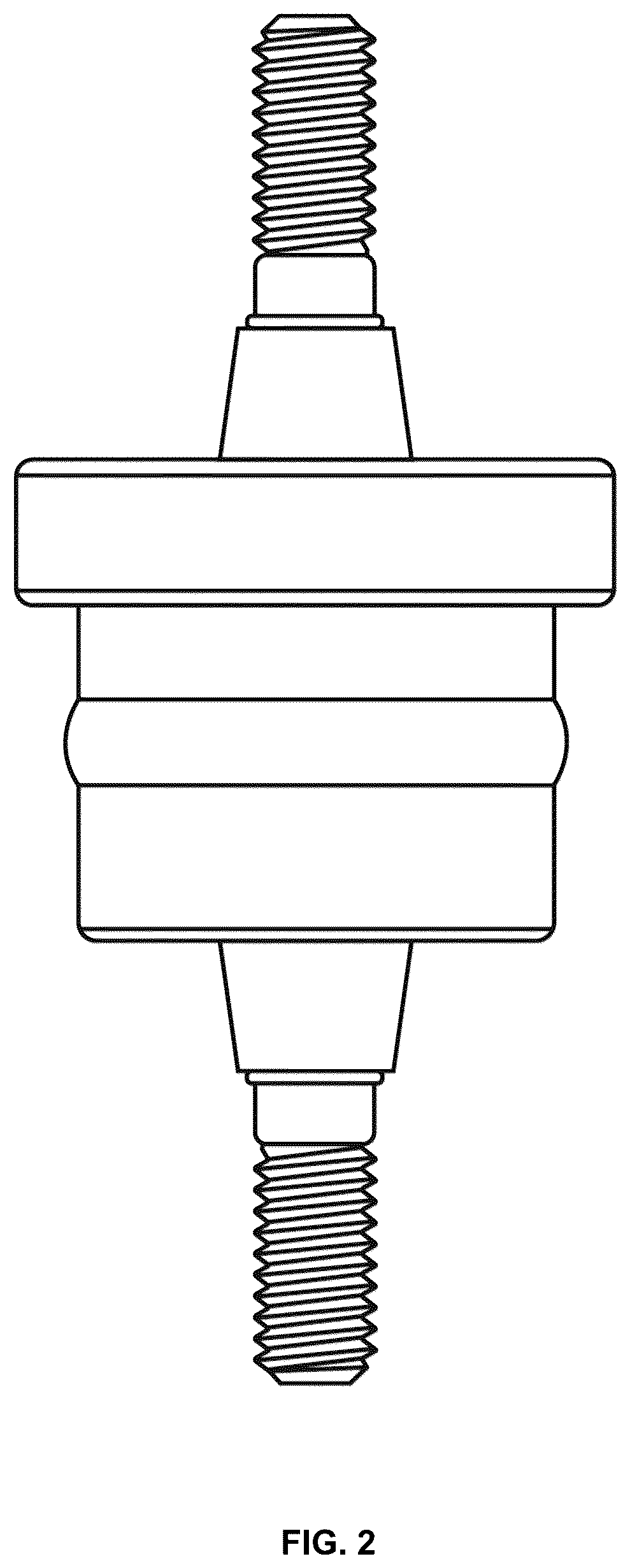Patent USD1043324 Figure 2 – Dental implant device