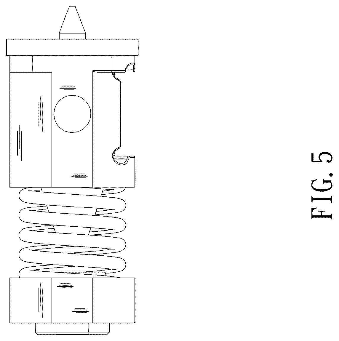 Patent USD1043325 Figure 5 – Inspection chuck