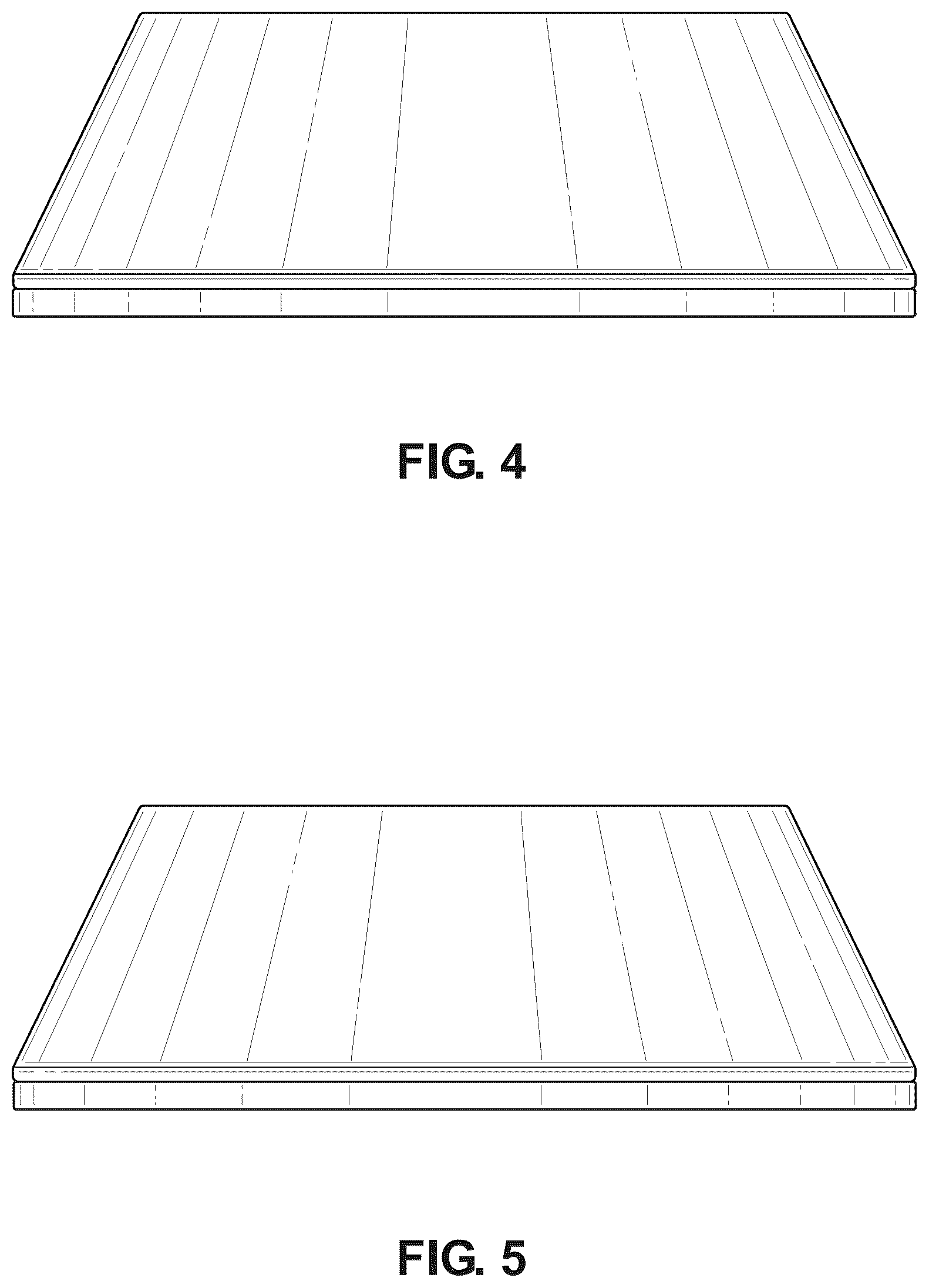 Patent USD1043327 Figure 3 – Gate wall protector