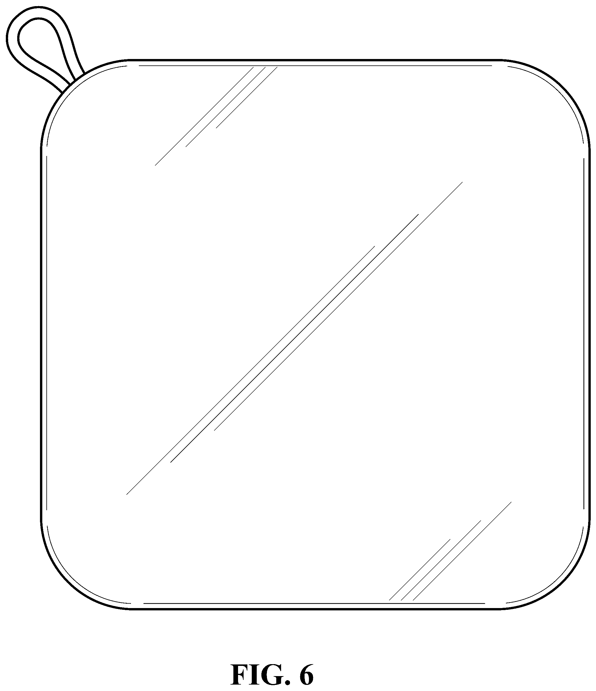 Patent USD1043329 Figure 4 – Hangable package