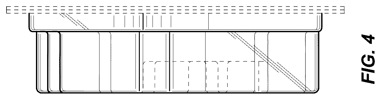 Patent USD1043334 Figure 4 – Eyewear packaging
