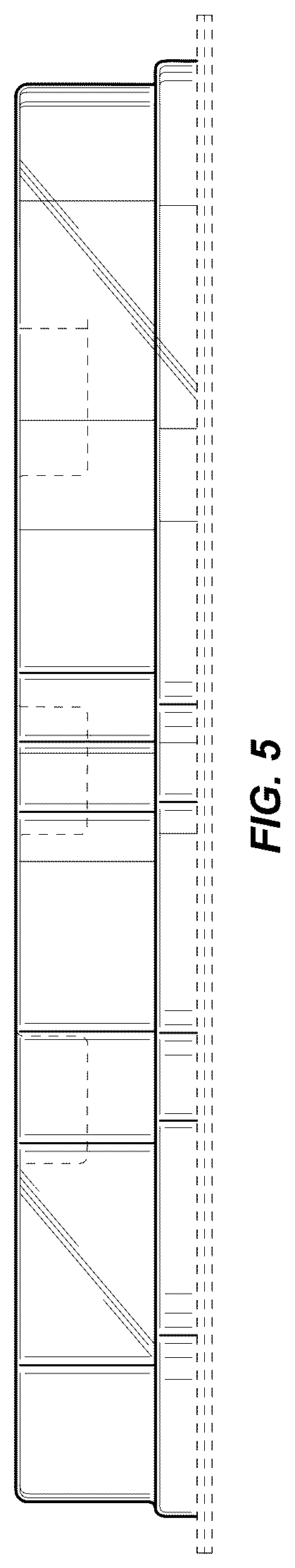 Patent USD1043334 Figure 5 – Eyewear packaging