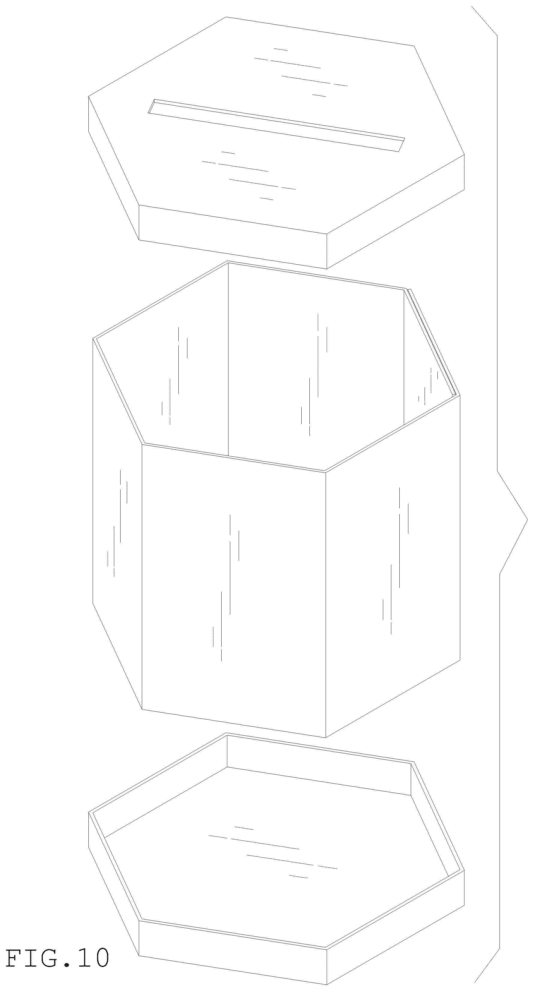 Patent USD1043335 Figure 10 – Card box
