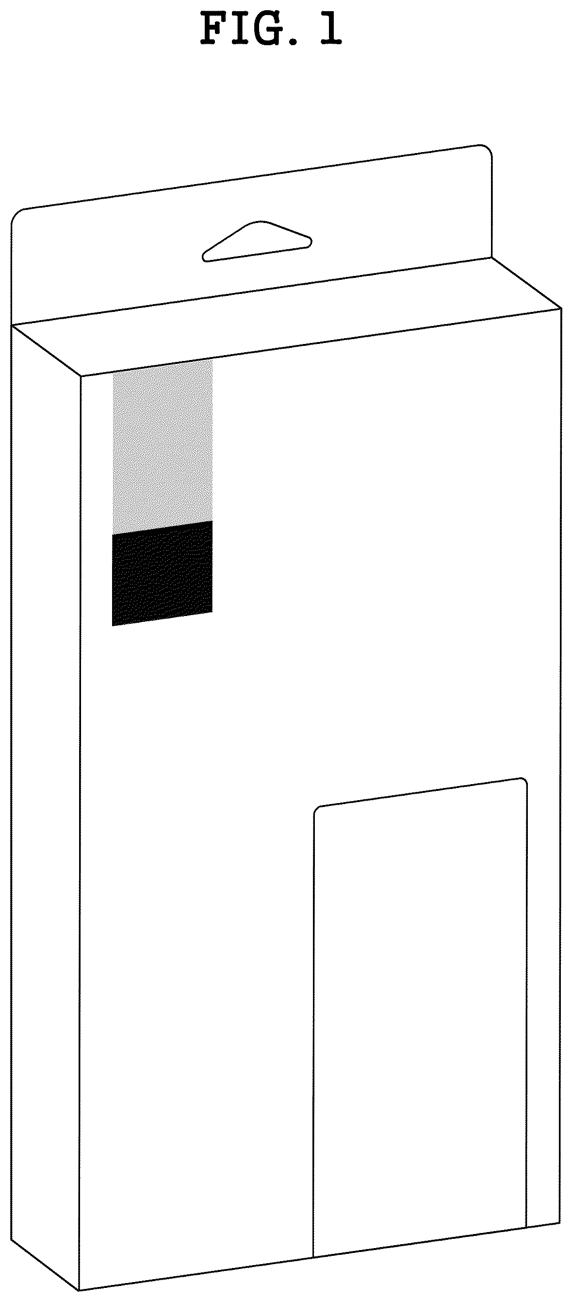 Patent USD1043336 Figure 1 – Package