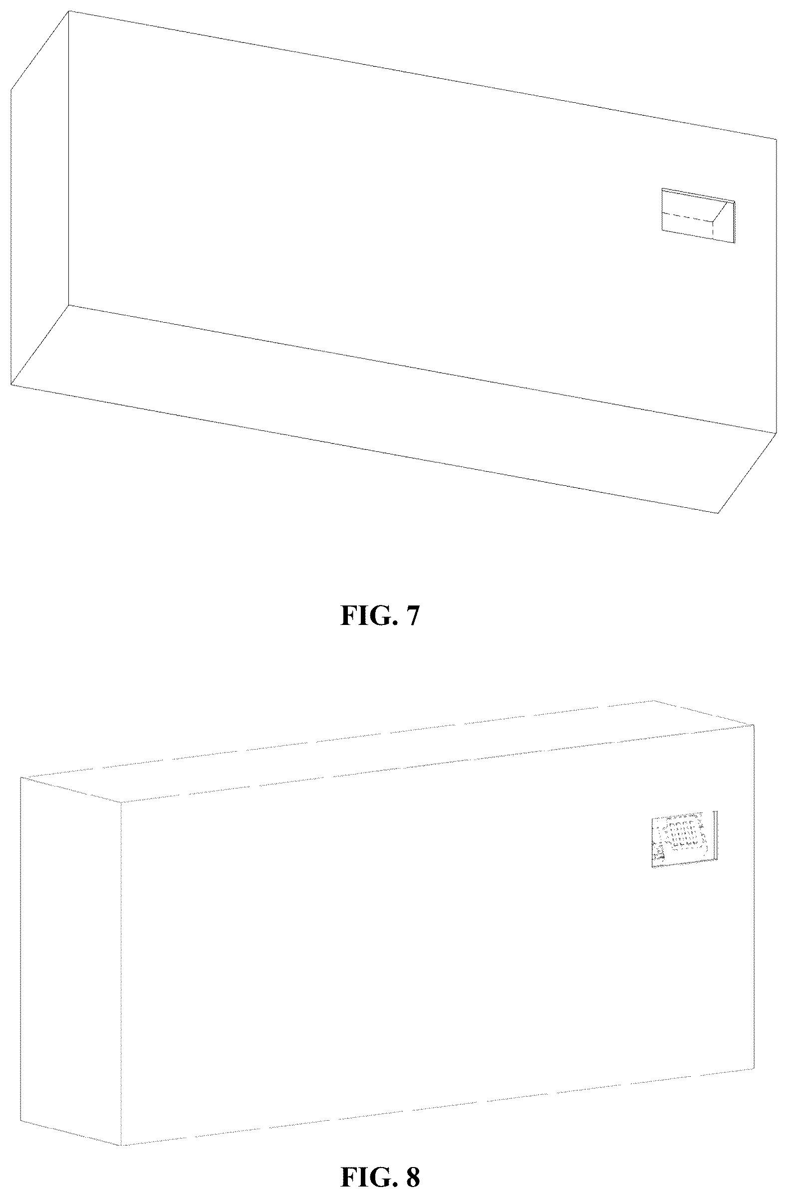 Patent USD1043337 Figure 4 – Cartridge packaging box