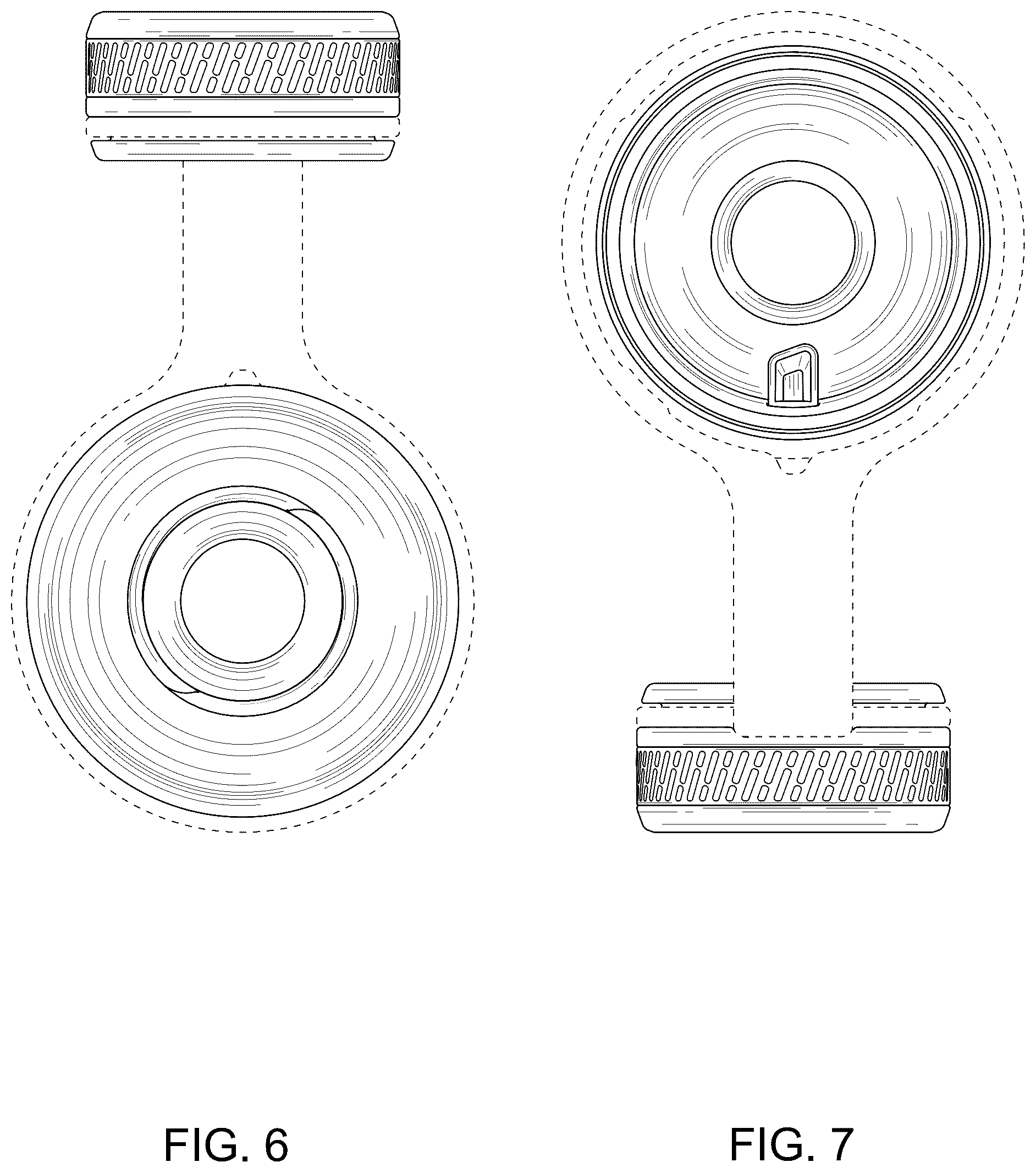Patent USD1043339 Figure 5 – Bottle lid