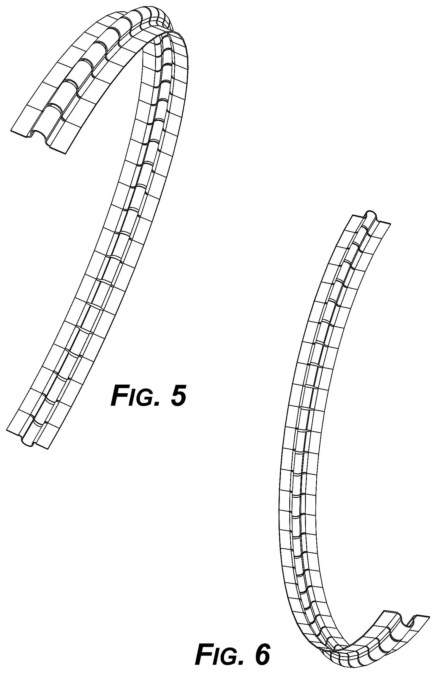 Patent USD1043343 Figure 3 – Multi-slit packaging element