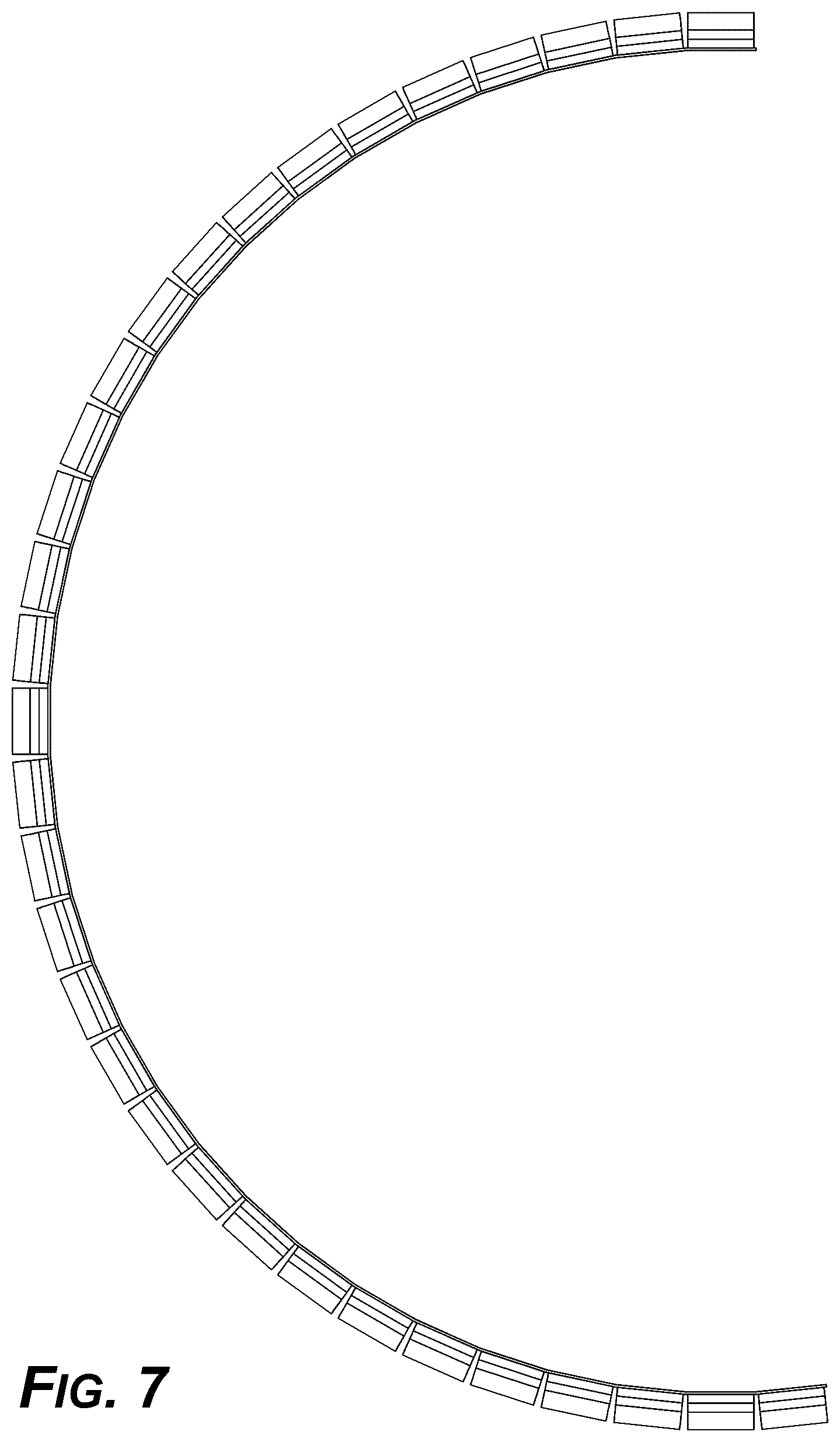 Patent USD1043343 Figure 4 – Multi-slit packaging element
