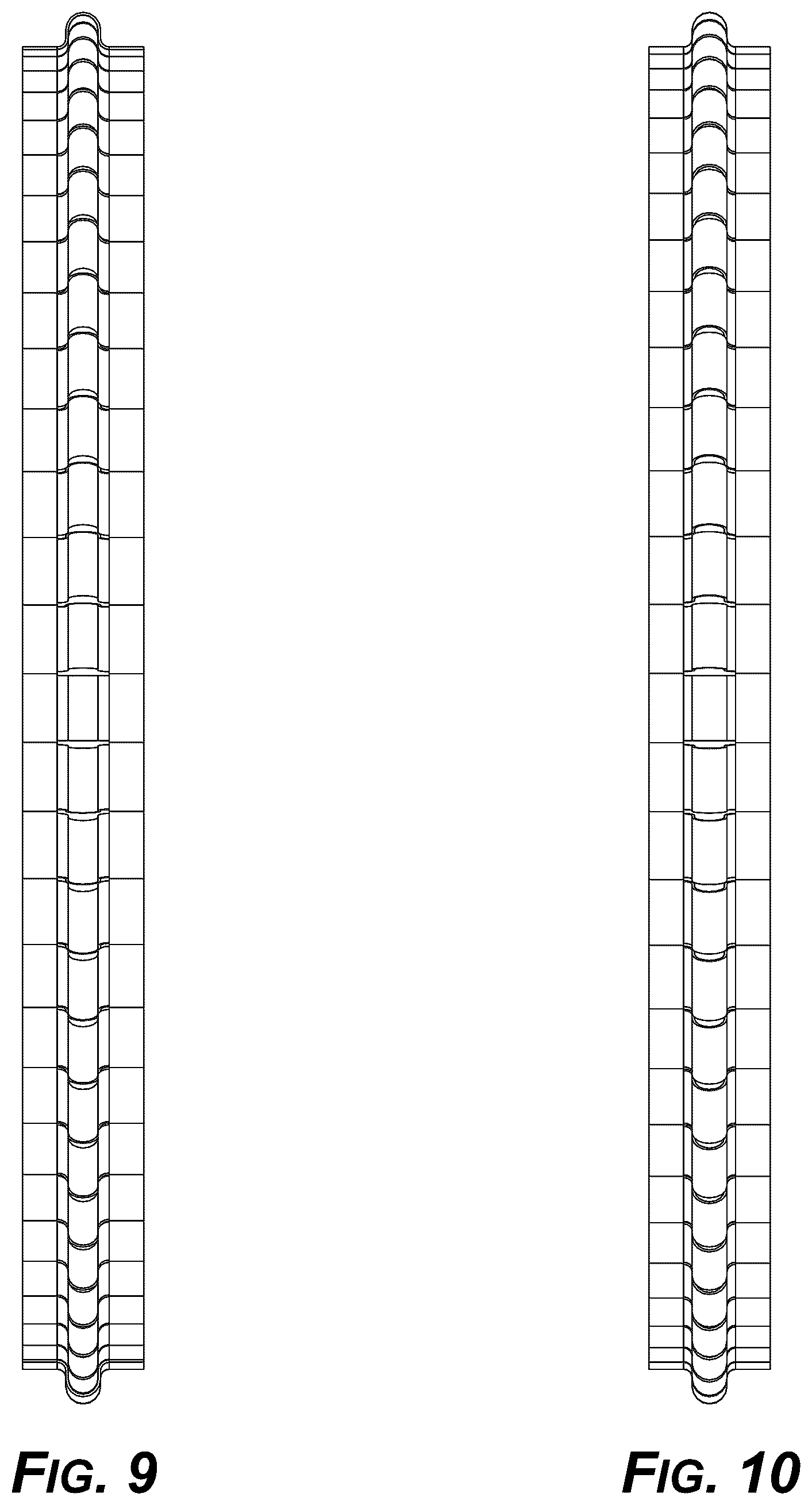 Patent USD1043343 Figure 6 – Multi-slit packaging element
