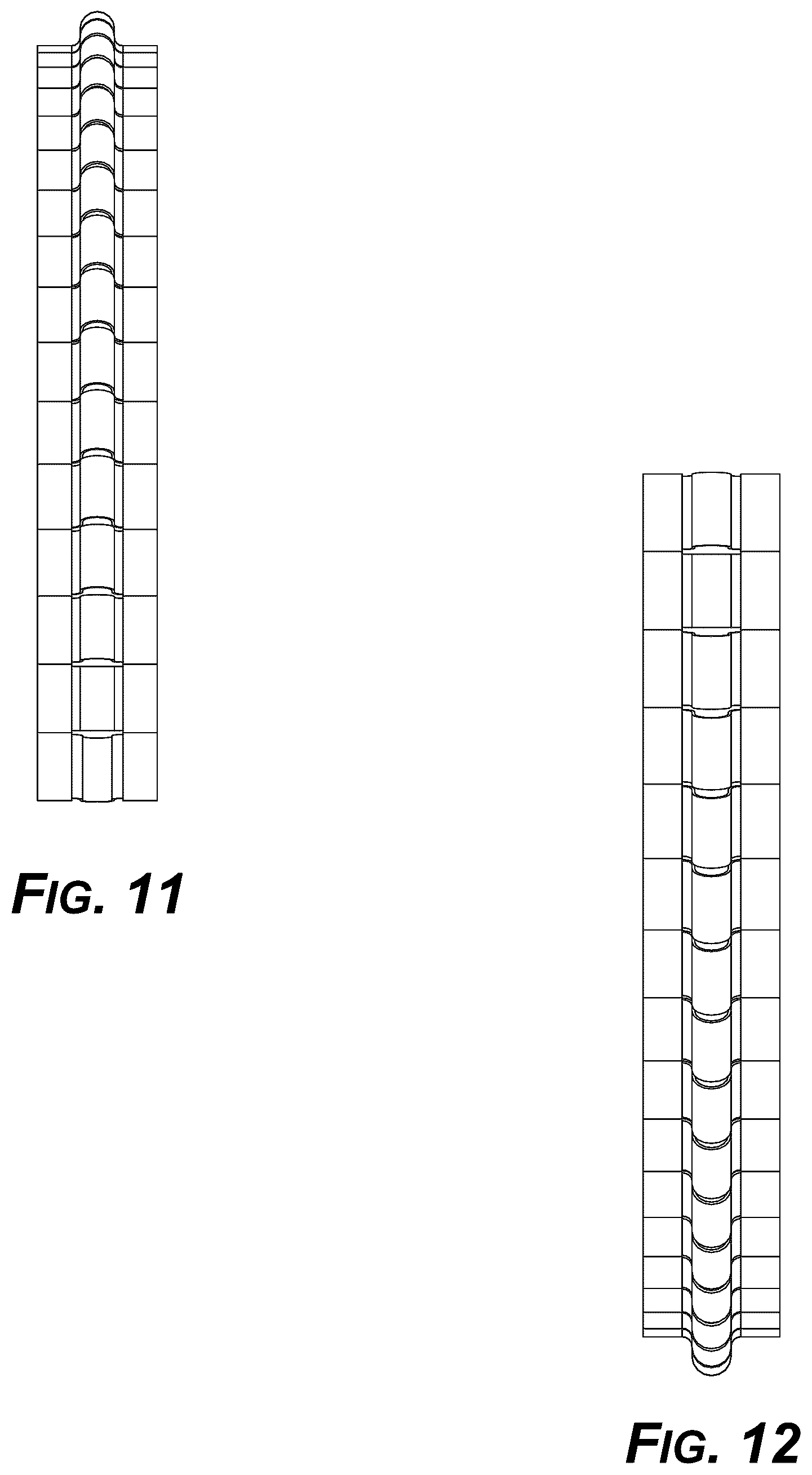 Patent USD1043343 Figure 7 – Multi-slit packaging element