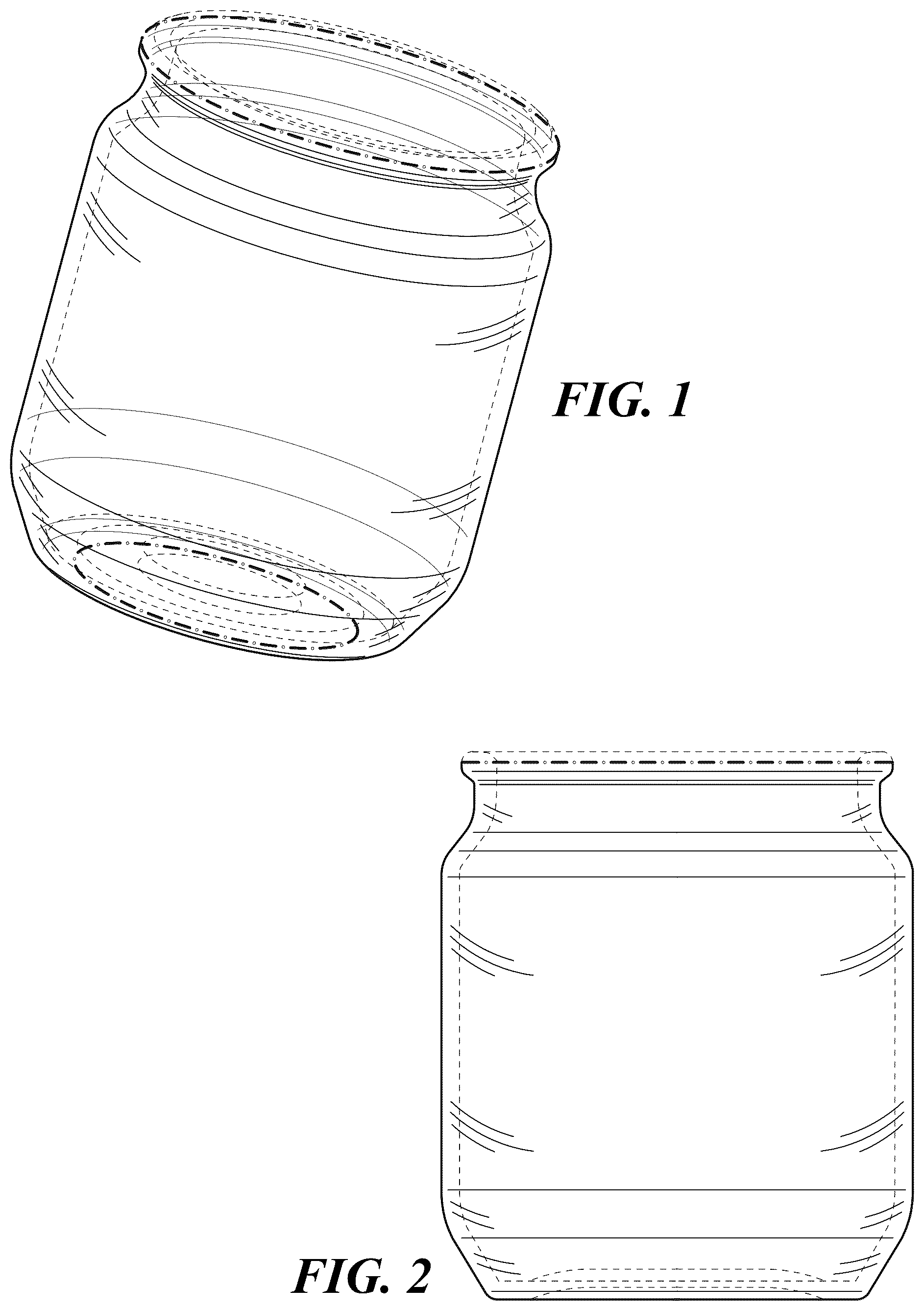 Patent USD1043344 Figure 1 – Container