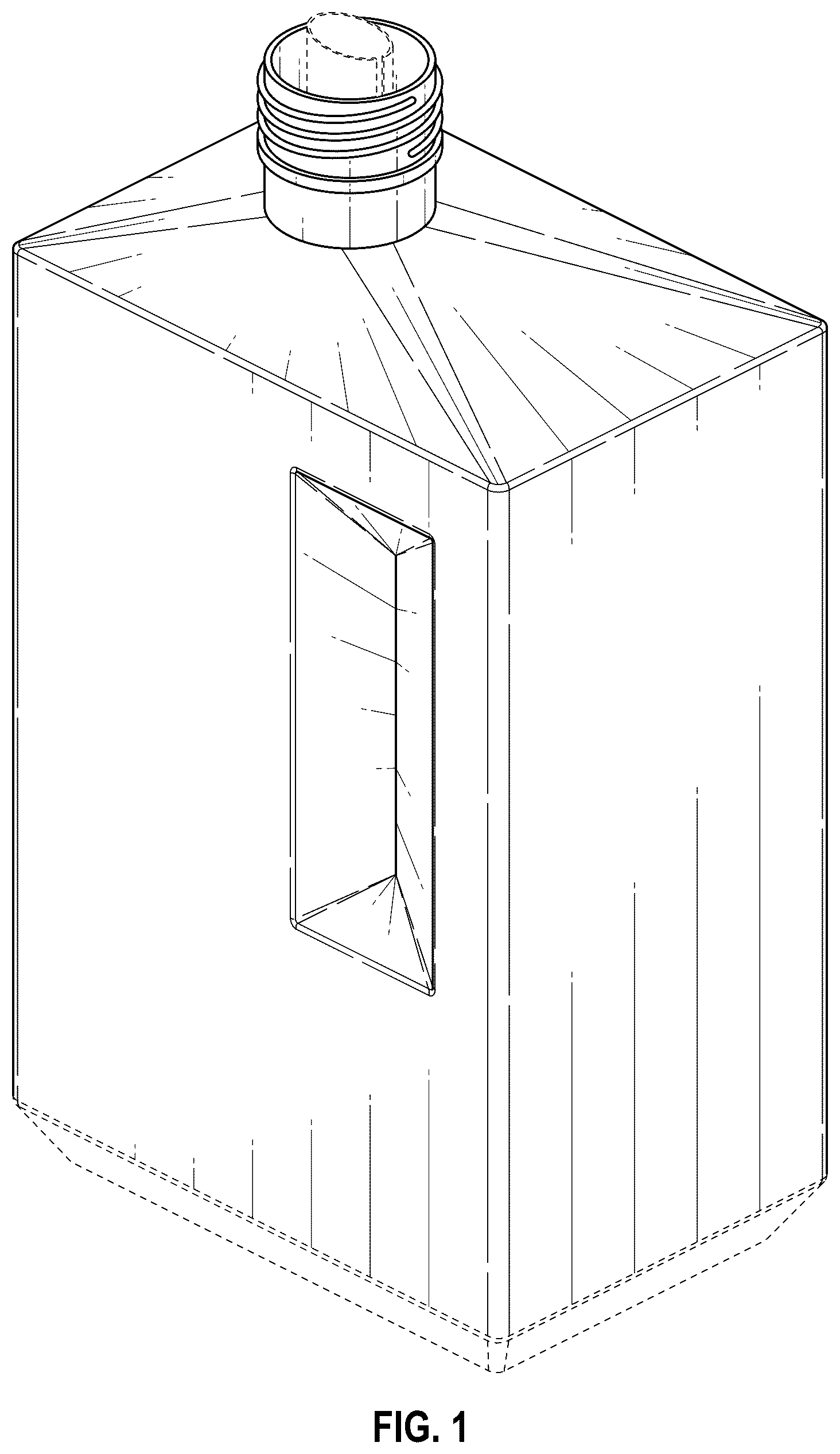 Patent USD1043345 — Container for laundry detergent — Figure 1