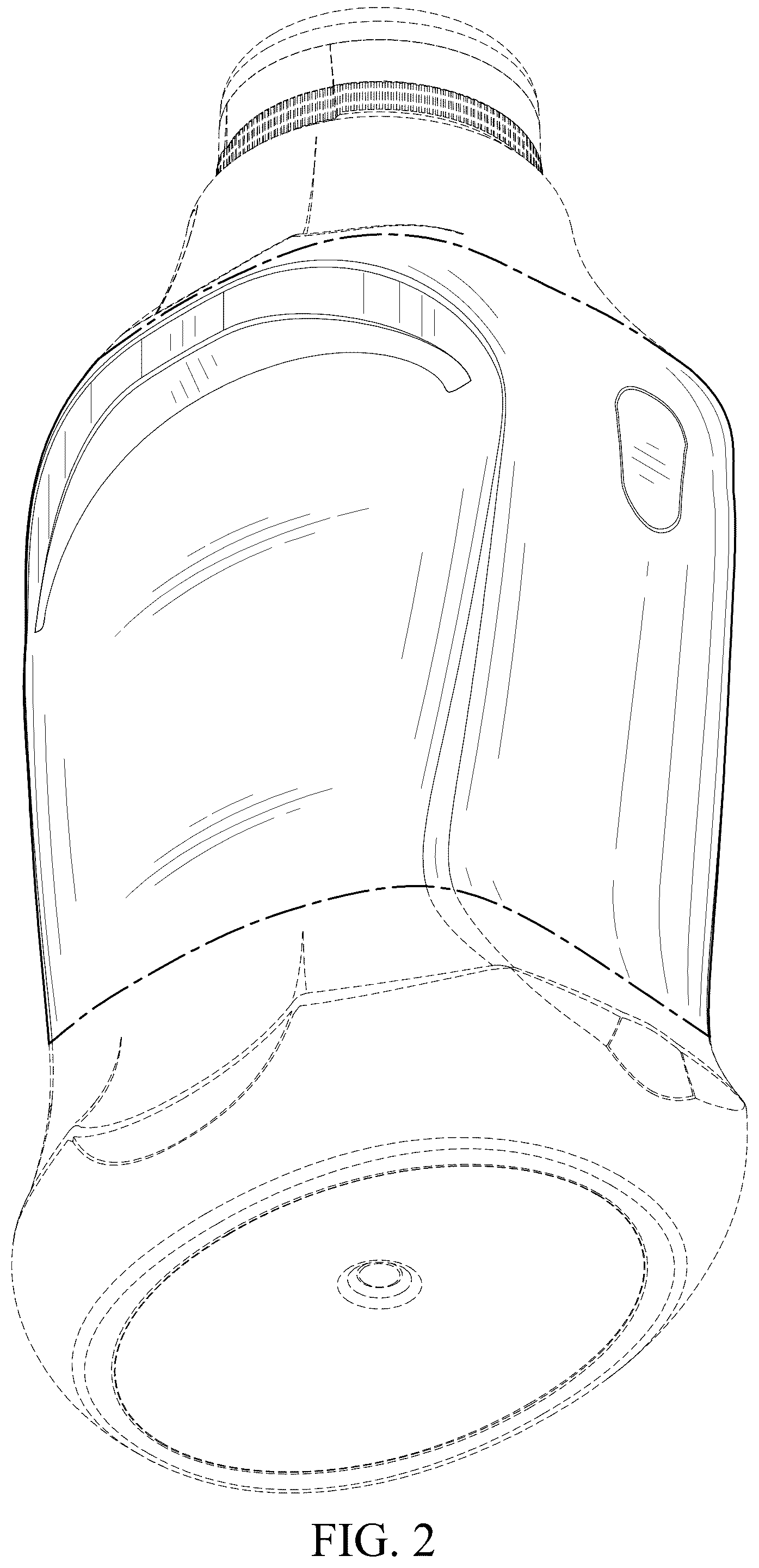 Patent USD1043348 Figure 2 – Bottle