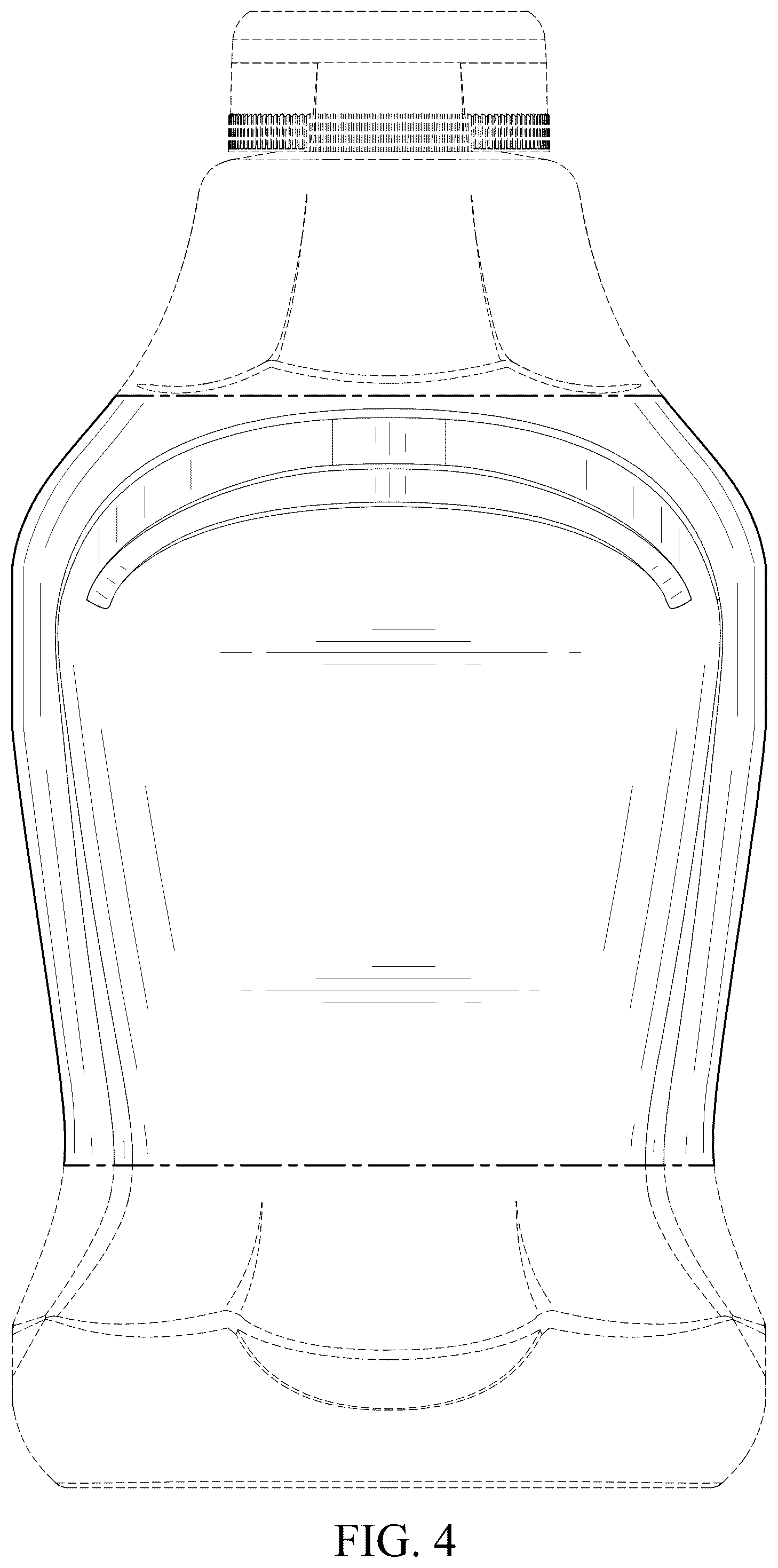 Patent USD1043348 Figure 4 – Bottle