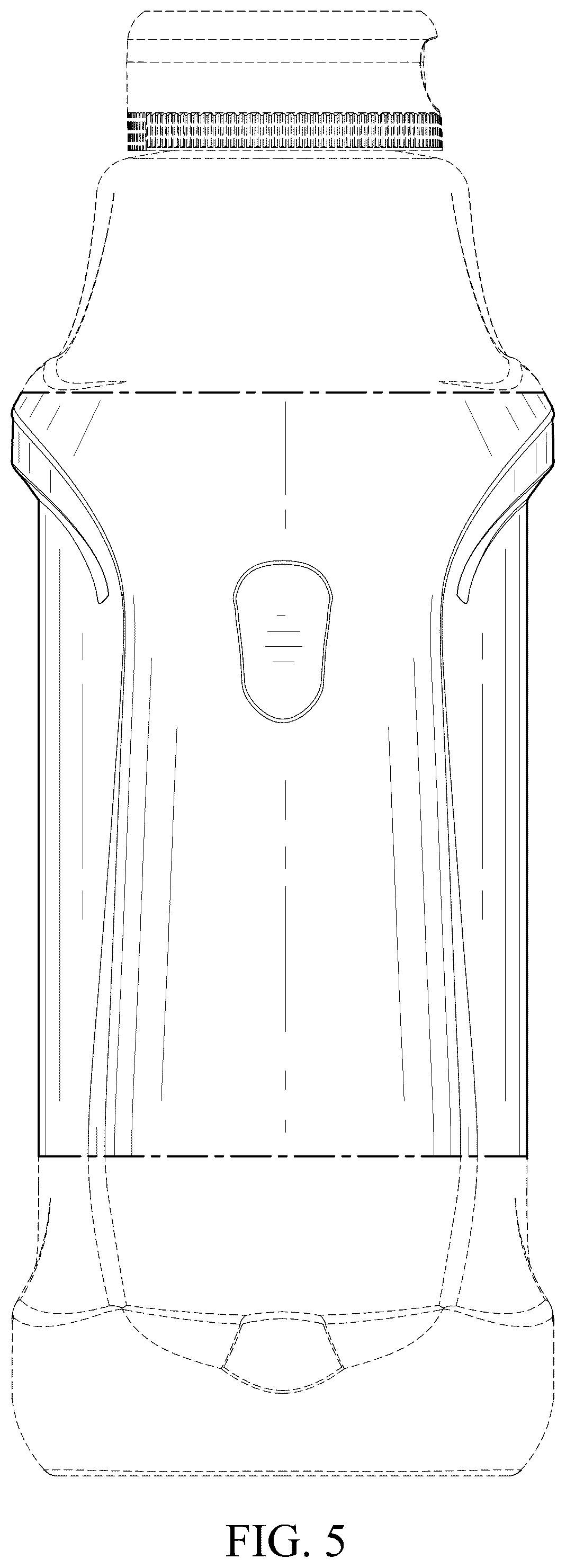 Patent USD1043348 Figure 5 – Bottle