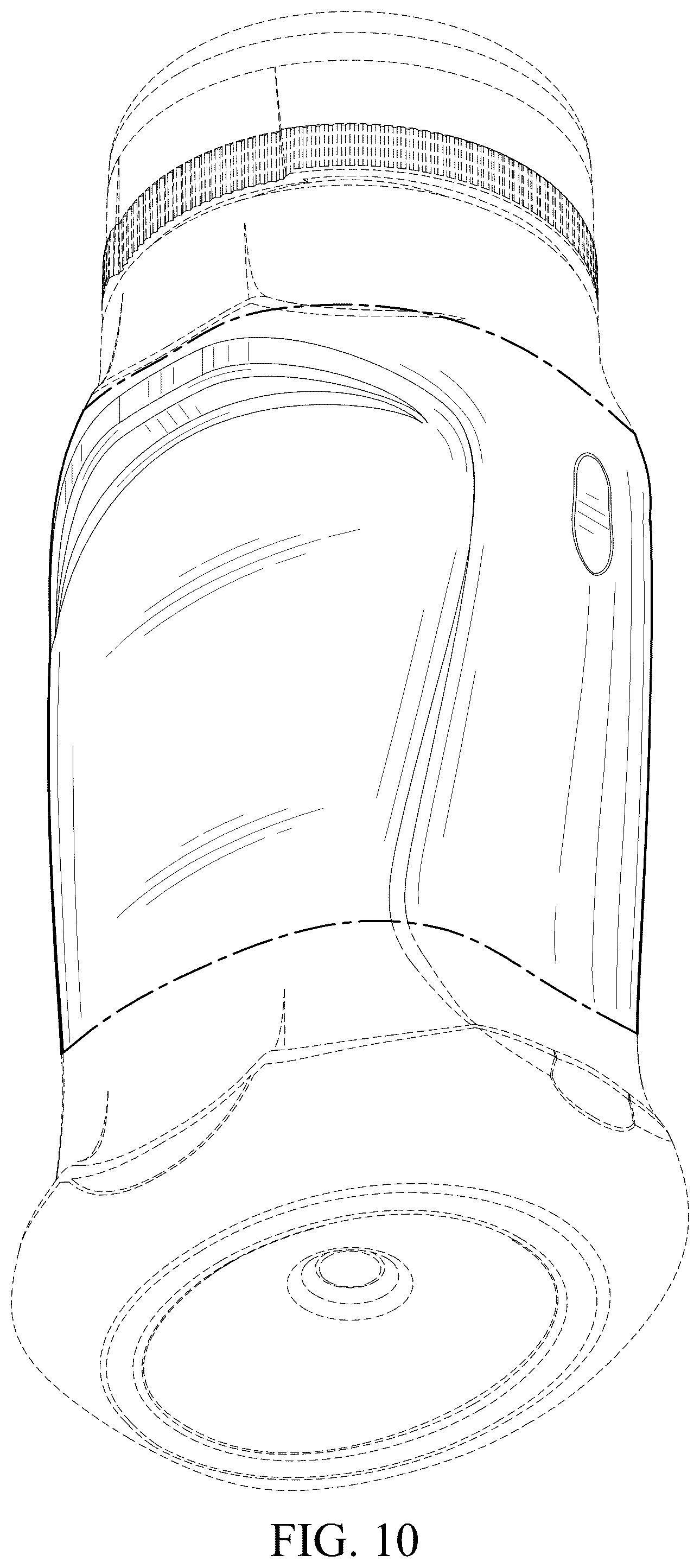 Patent USD1043348 Figure 9 – Bottle