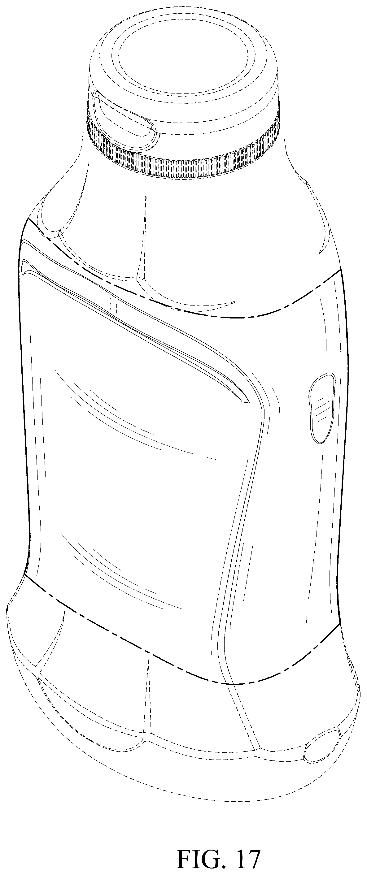 Patent USD1043348 Figure 15 – Bottle
