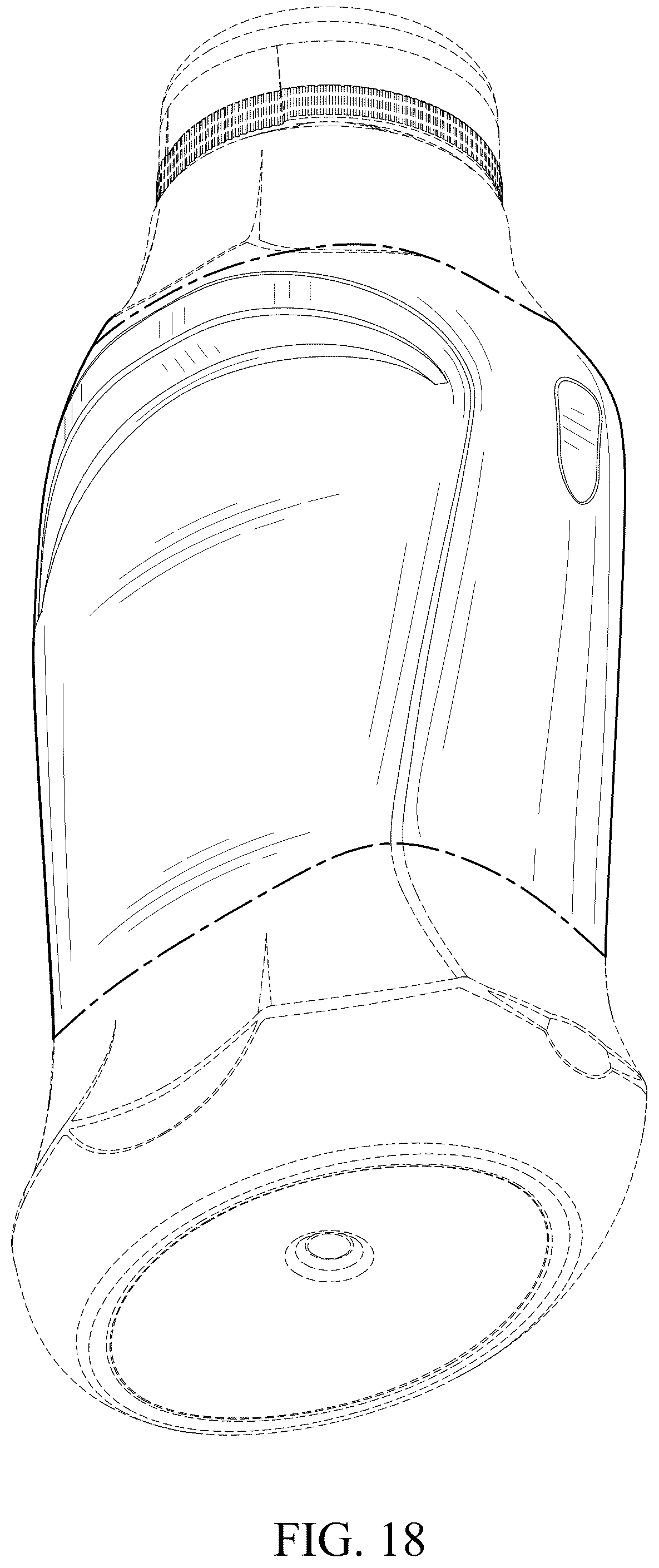 Patent USD1043348 Figure 16 – Bottle