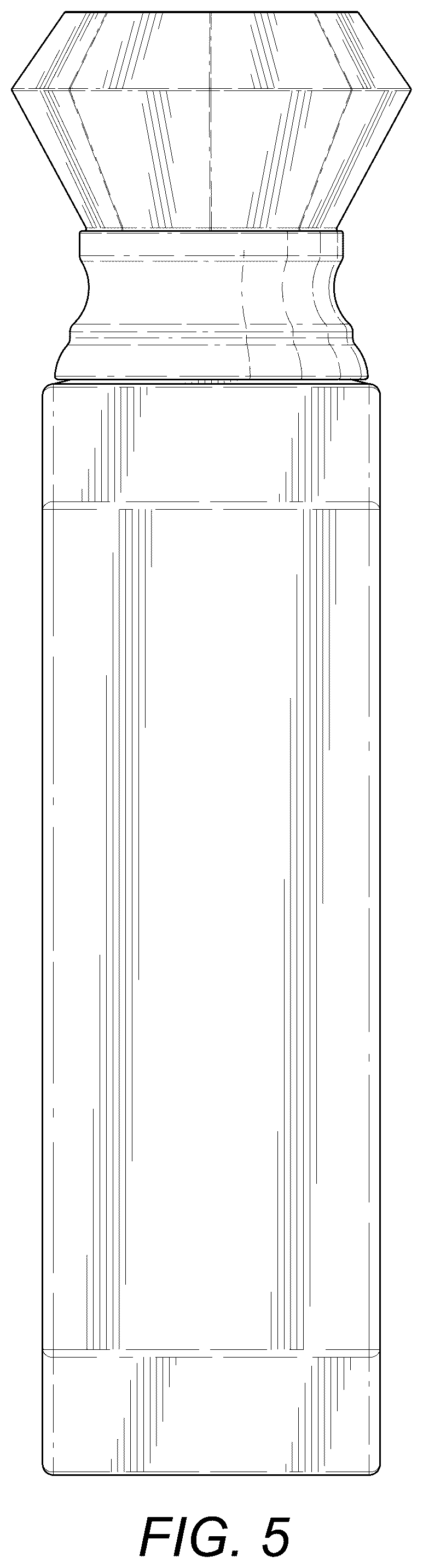 Patent USD1043349 Figure 5 – Fragrance bottle