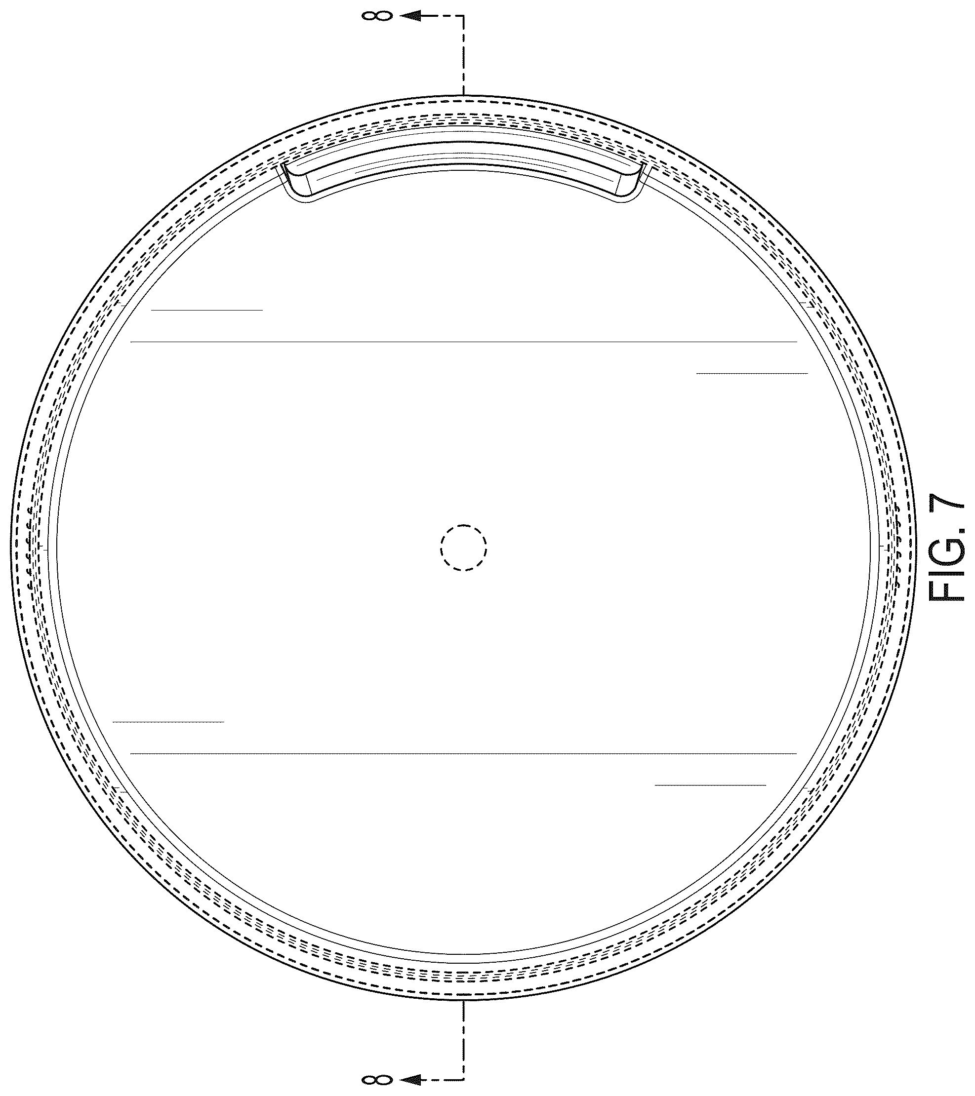 Patent USD1043350 Figure 7 – Container