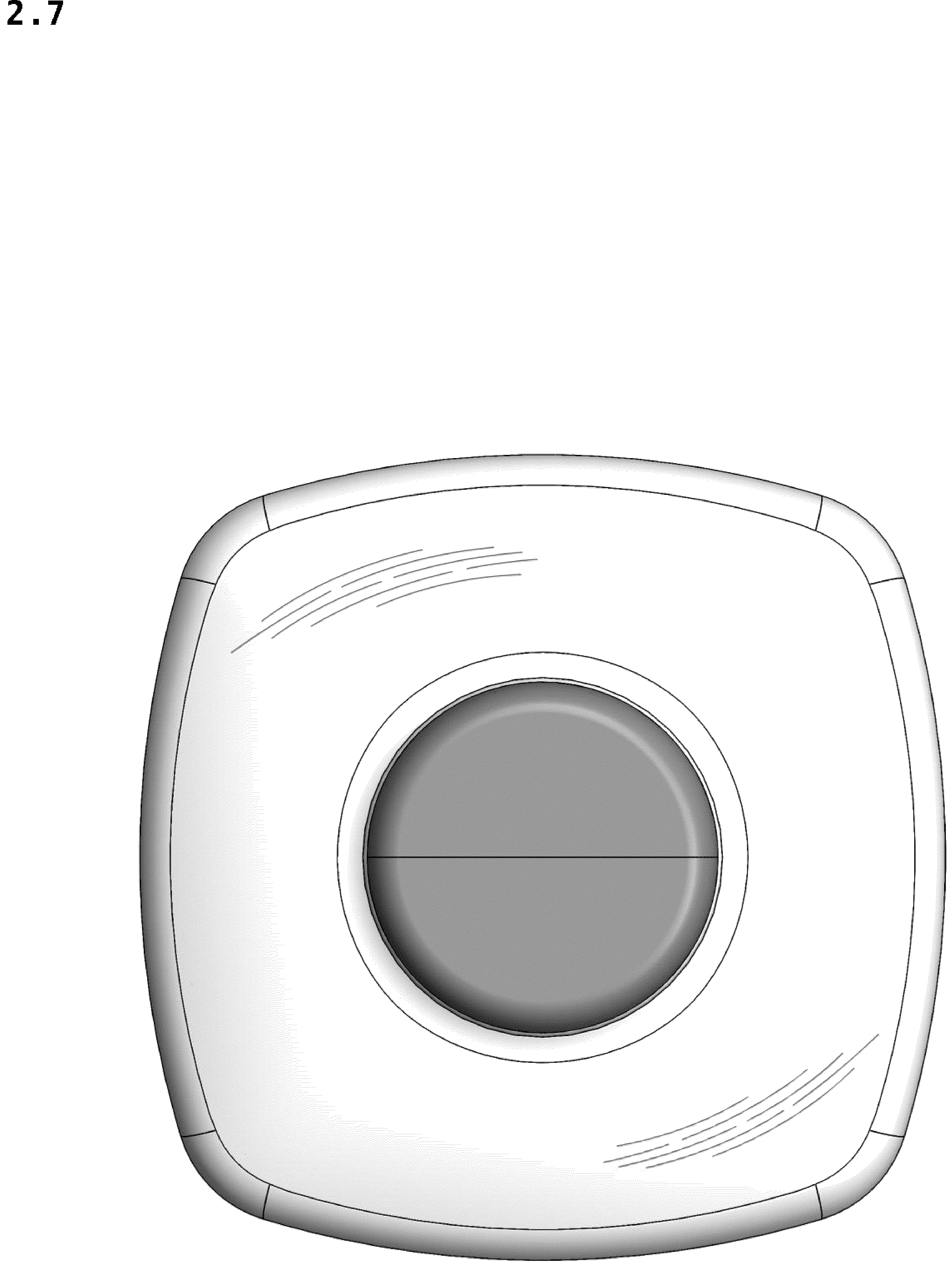 Patent USD1043353 Figure 7 – Bottle