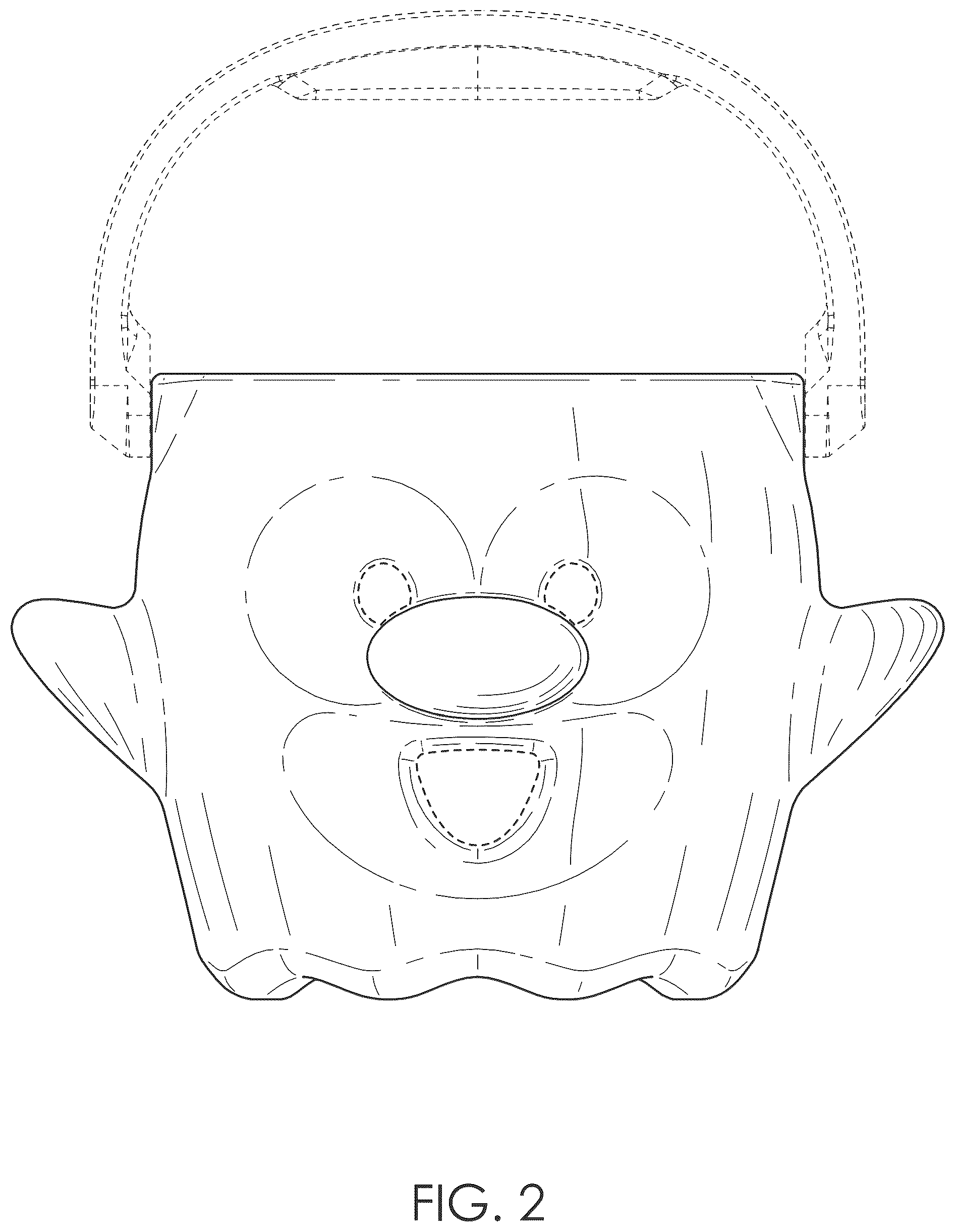 Patent USD1043356 Figure 2 – Container
