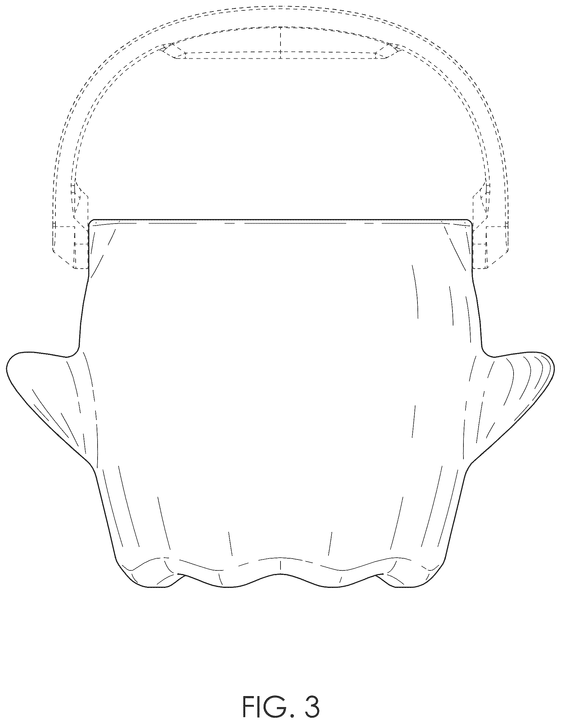 Patent USD1043356 Figure 3 – Container