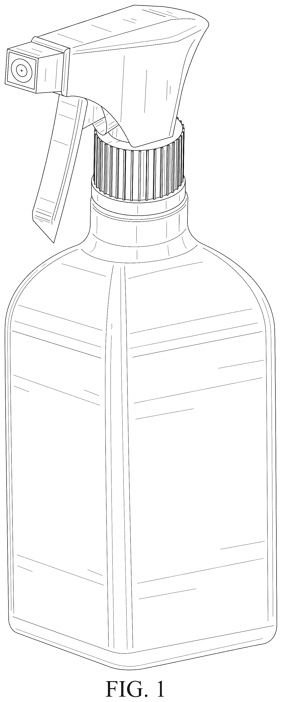 Patent USD1043358 — Bottle — Figure 1